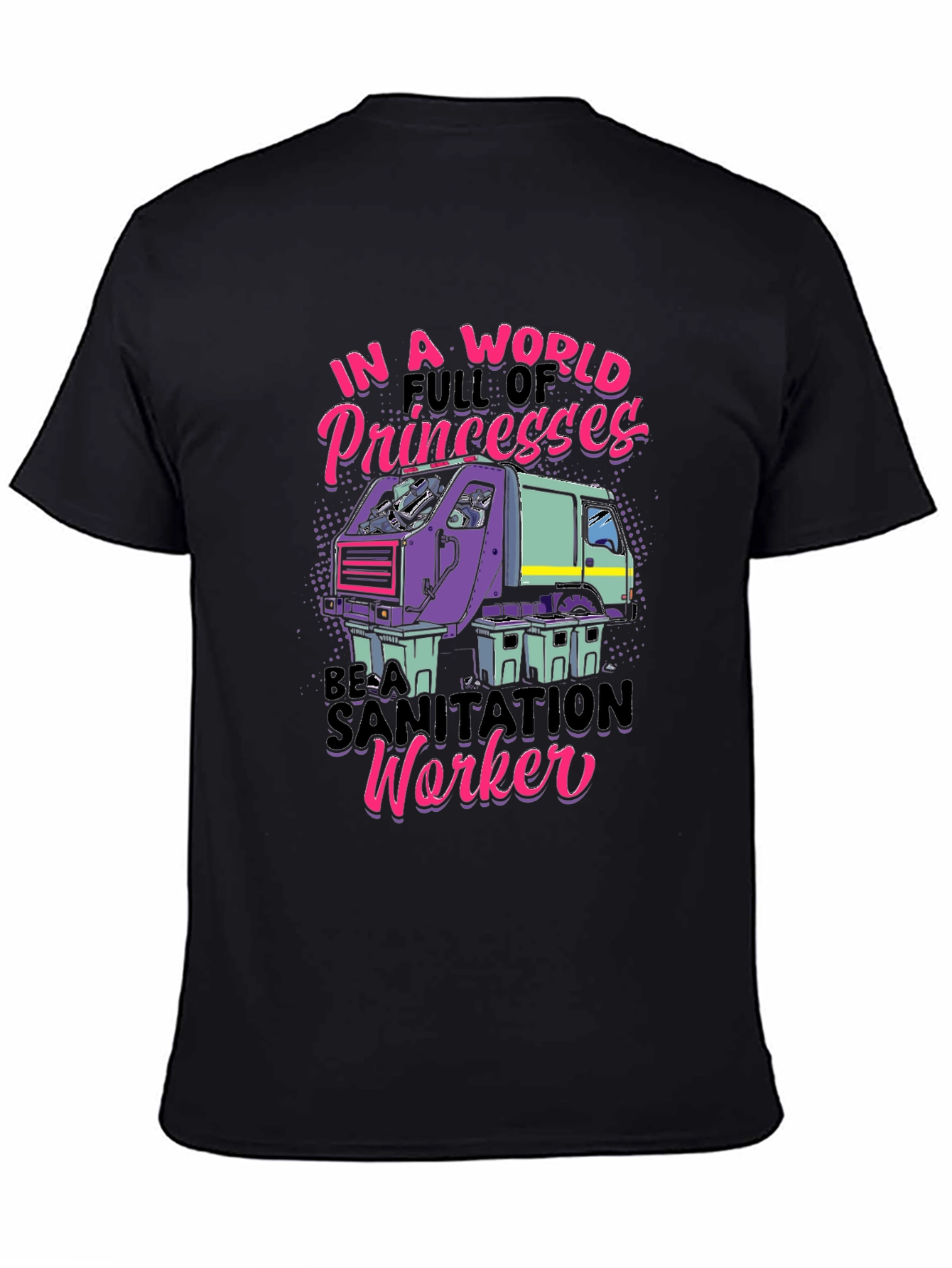 Sanitation Worker Graphic T-Shirt