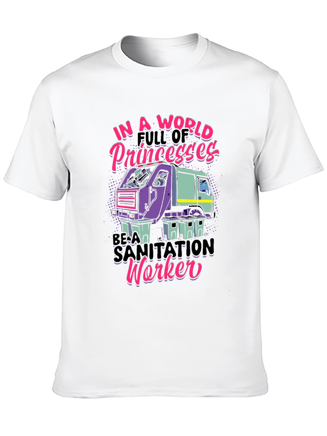 Sanitation Worker Graphic T-Shirt