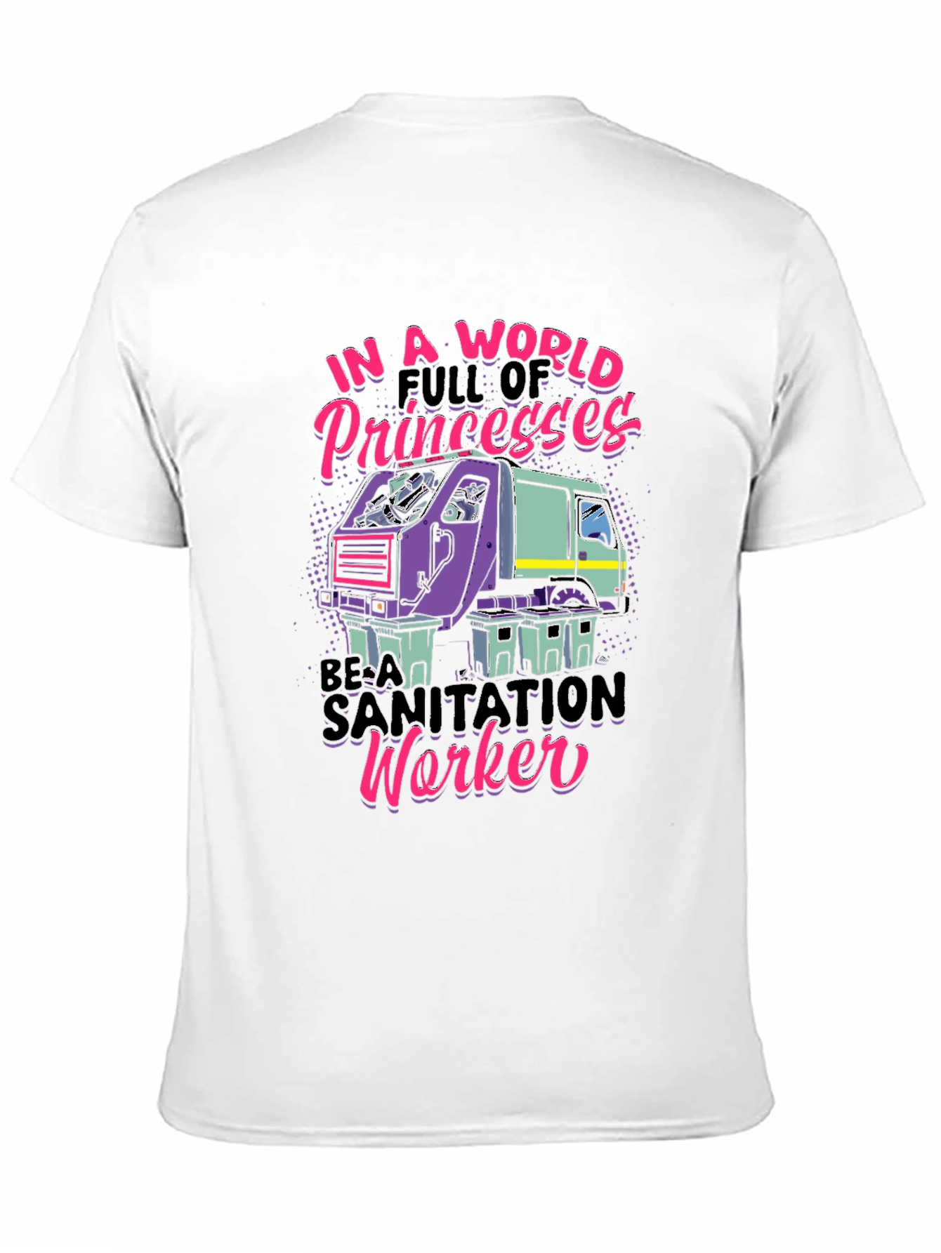 Sanitation Worker Graphic T-Shirt