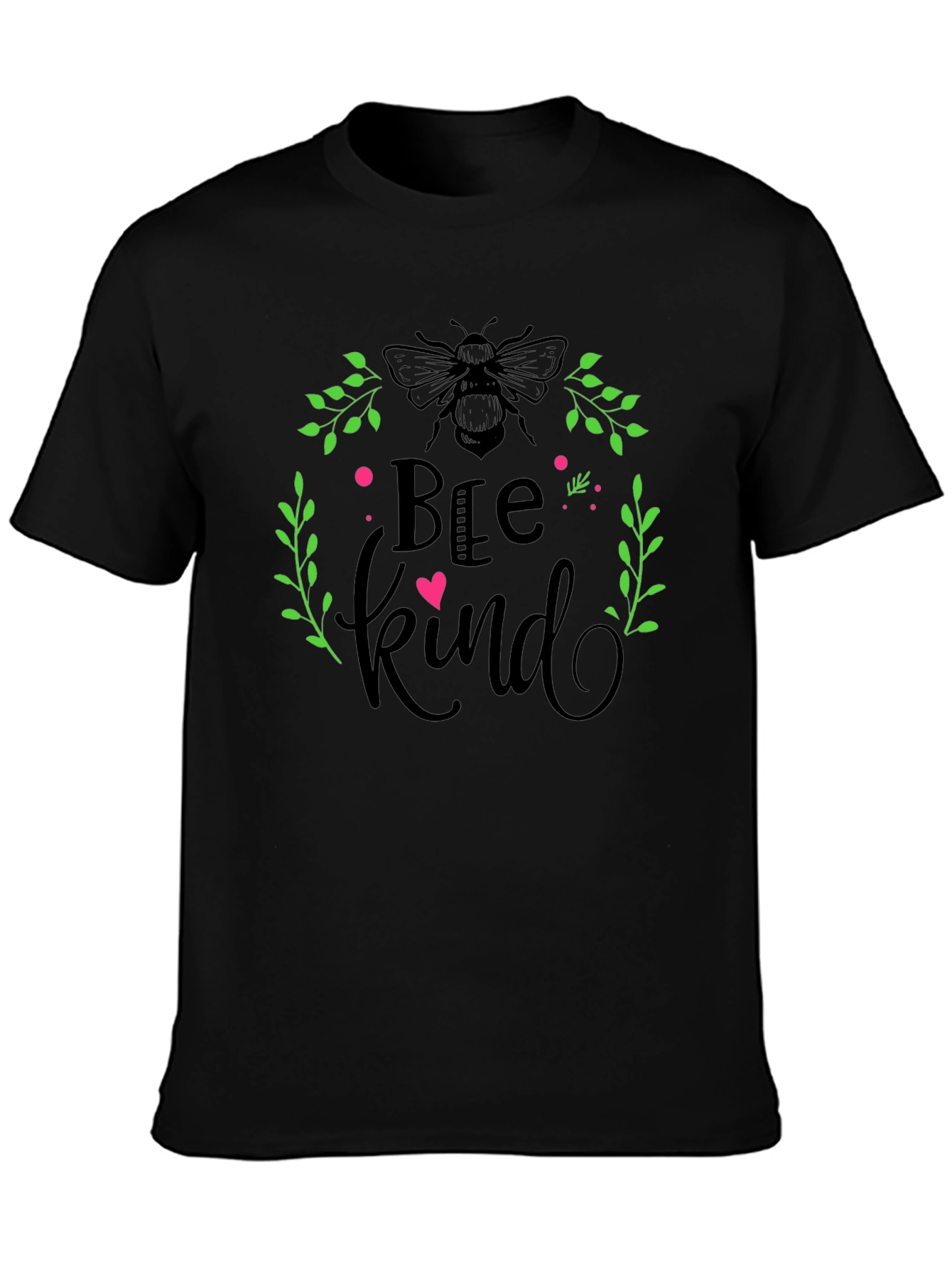 Bee Kind Graphic Tee - Black