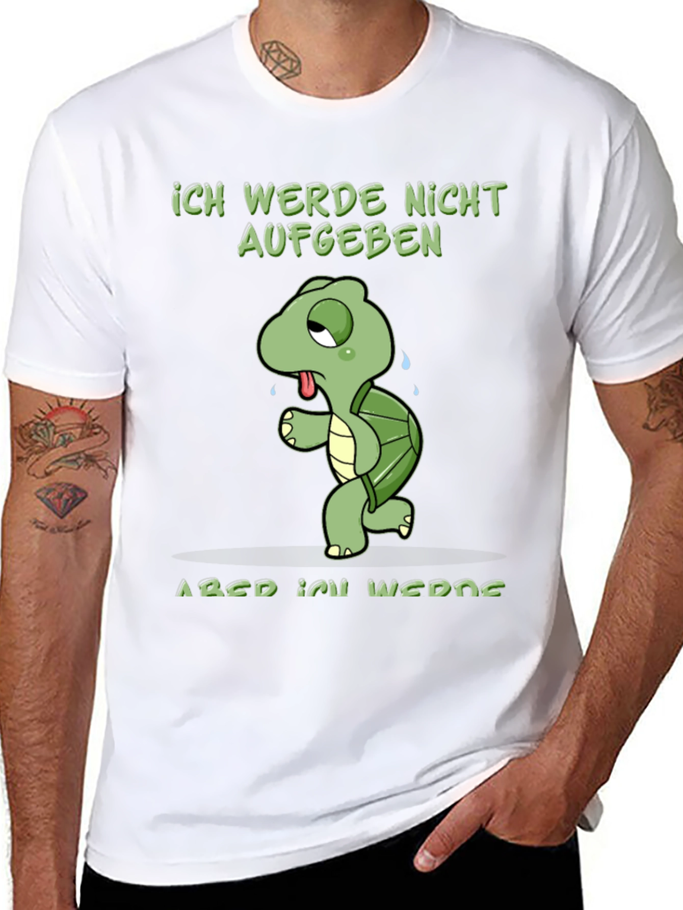 Never Give Up Turtle T-Shirt