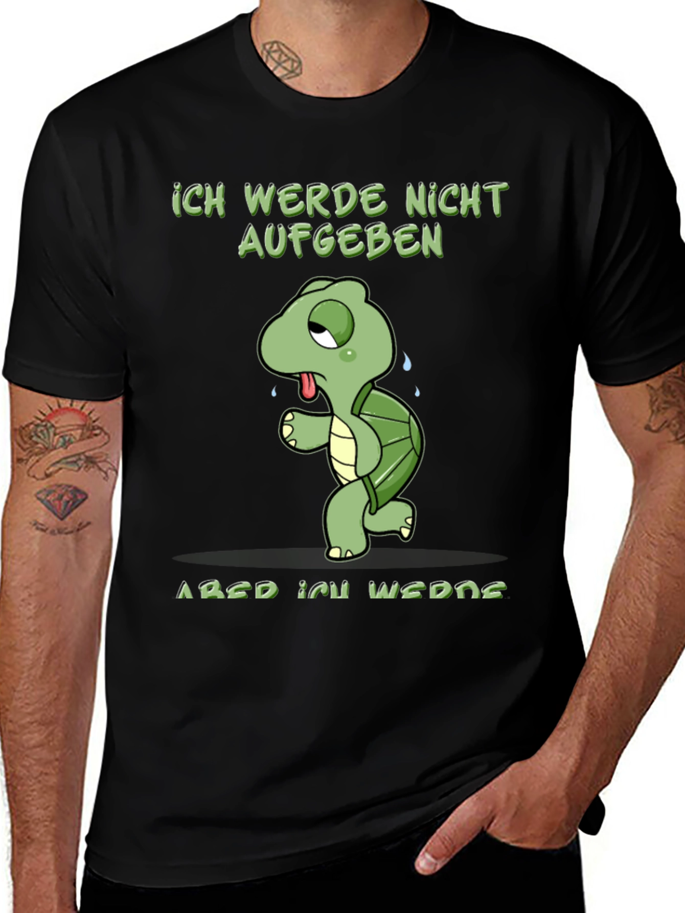 Never Give Up Turtle T-Shirt