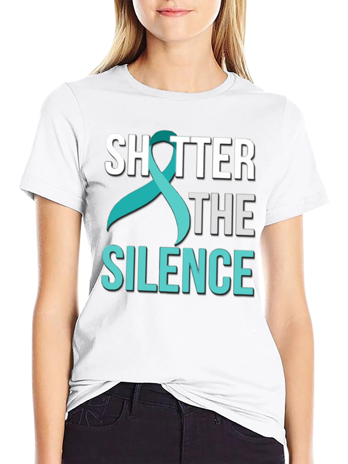 Shatter the Silence T-Shirt Mental Health Awareness