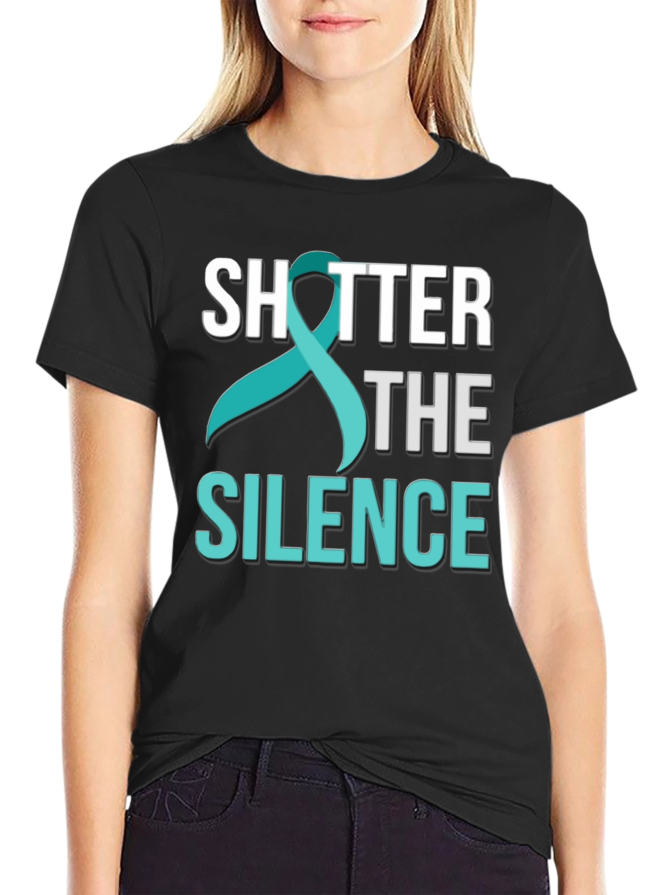 Shatter the Silence T-Shirt Mental Health Awareness