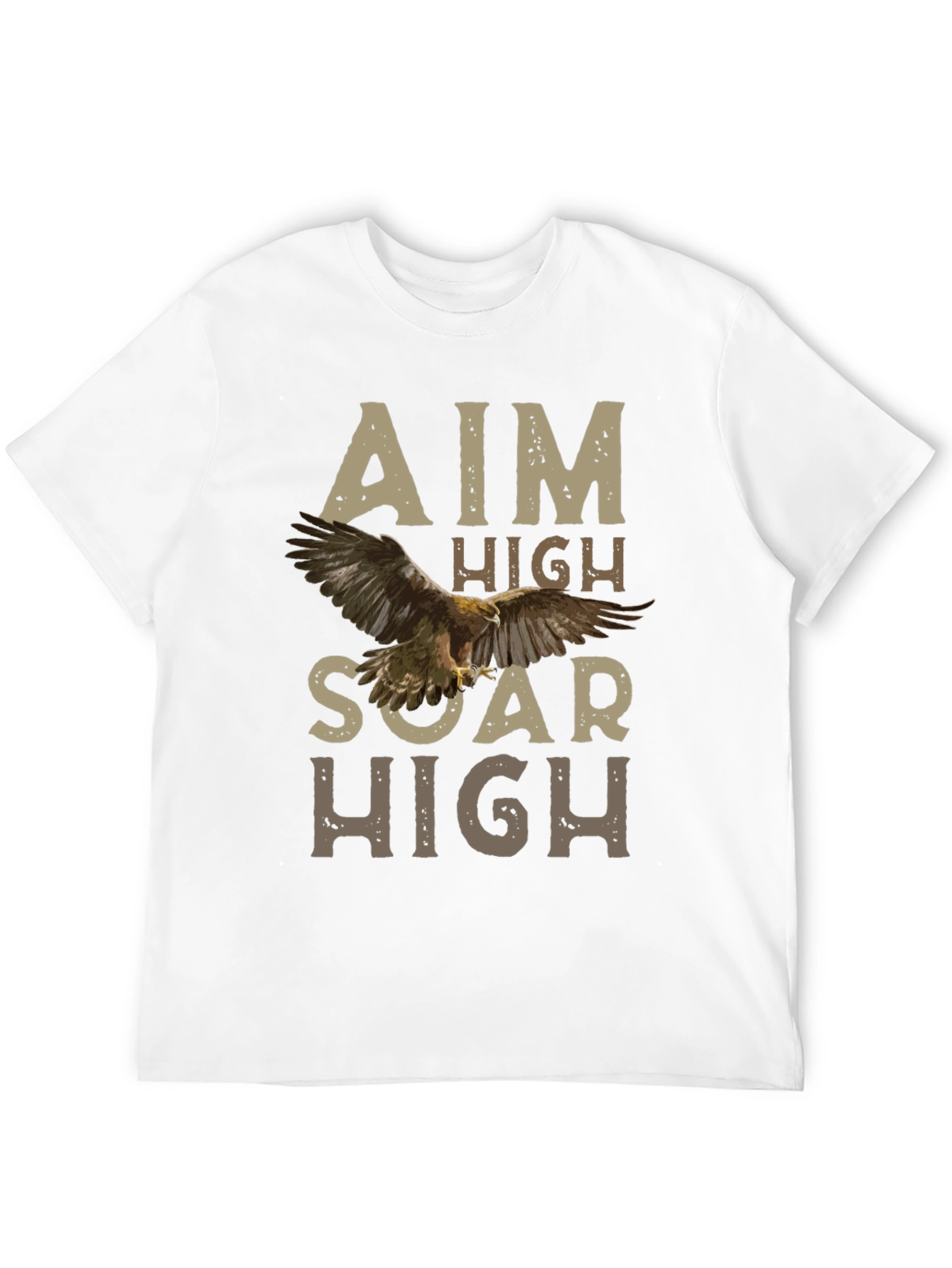 Aim High Soar High Eagle Graphic Tee