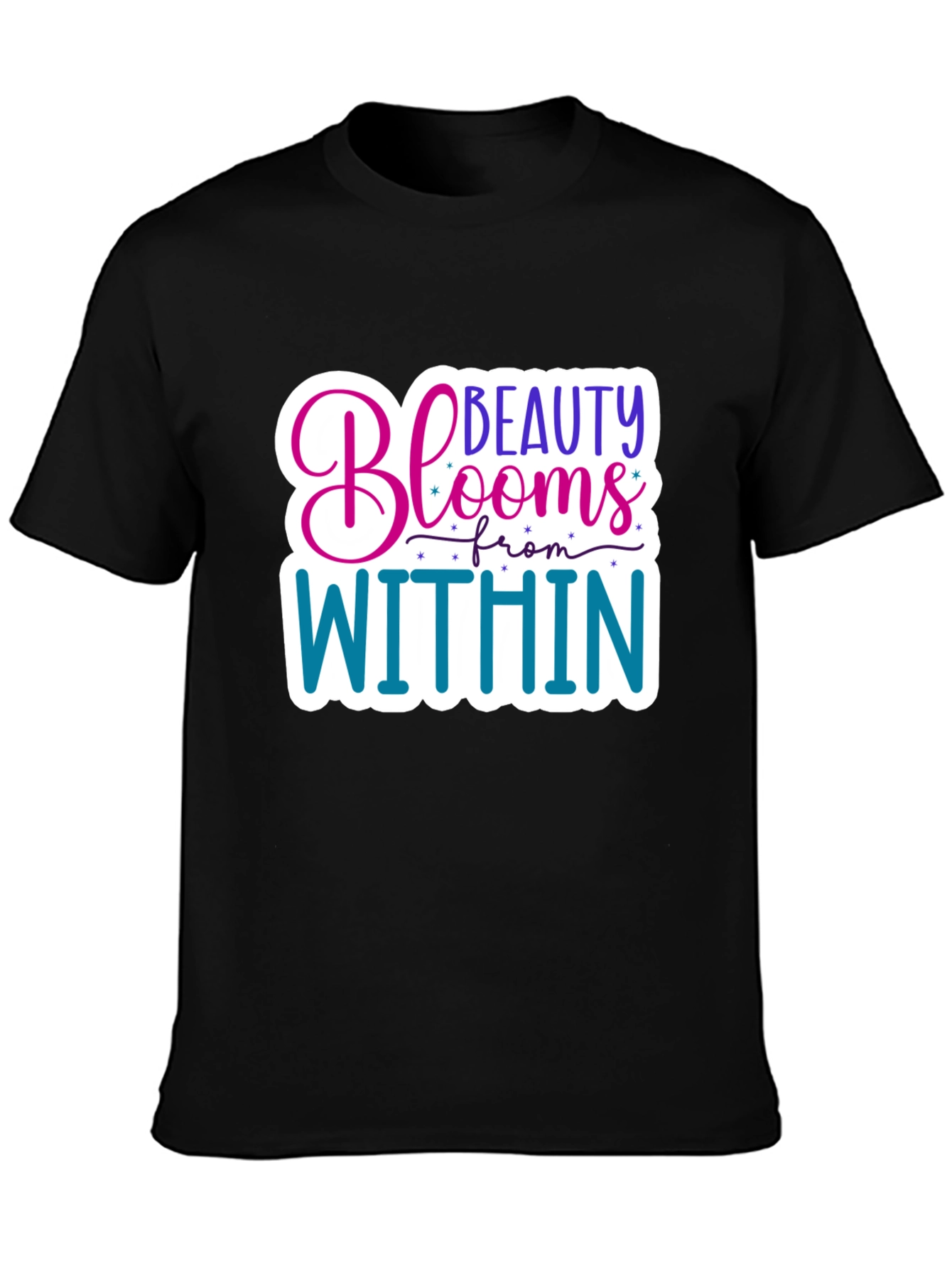 Beauty Blooms Within Graphic T-Shirt