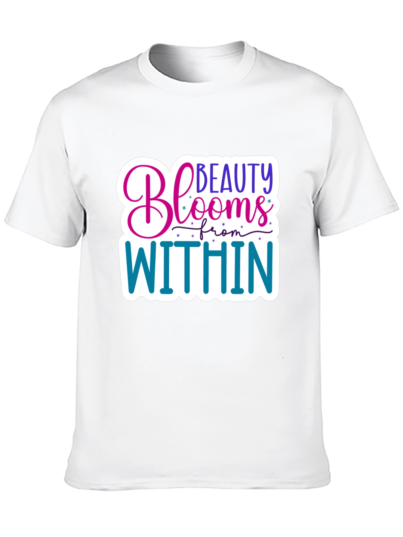 Beauty Blooms Within Graphic T-Shirt