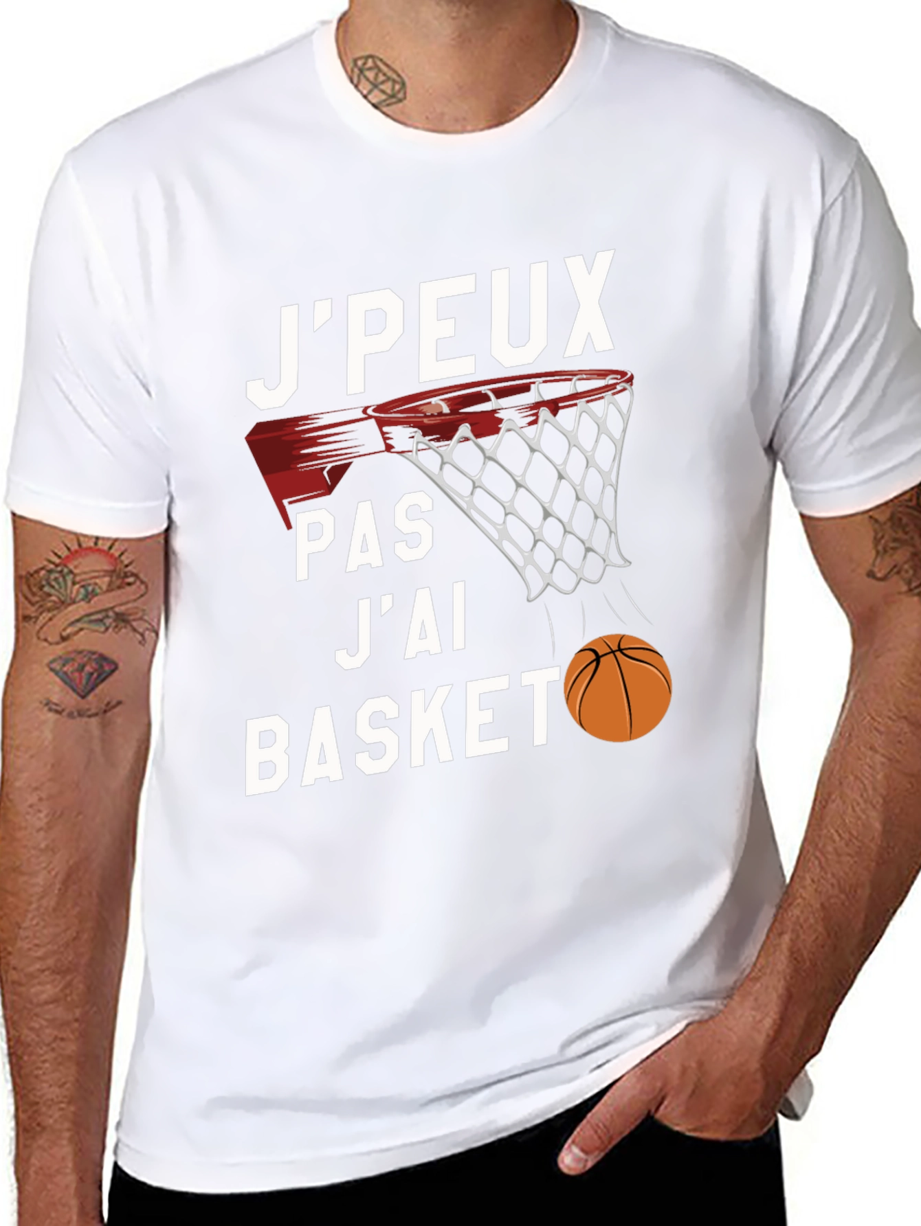 JPeux Pas Jai Basket T-Shirt