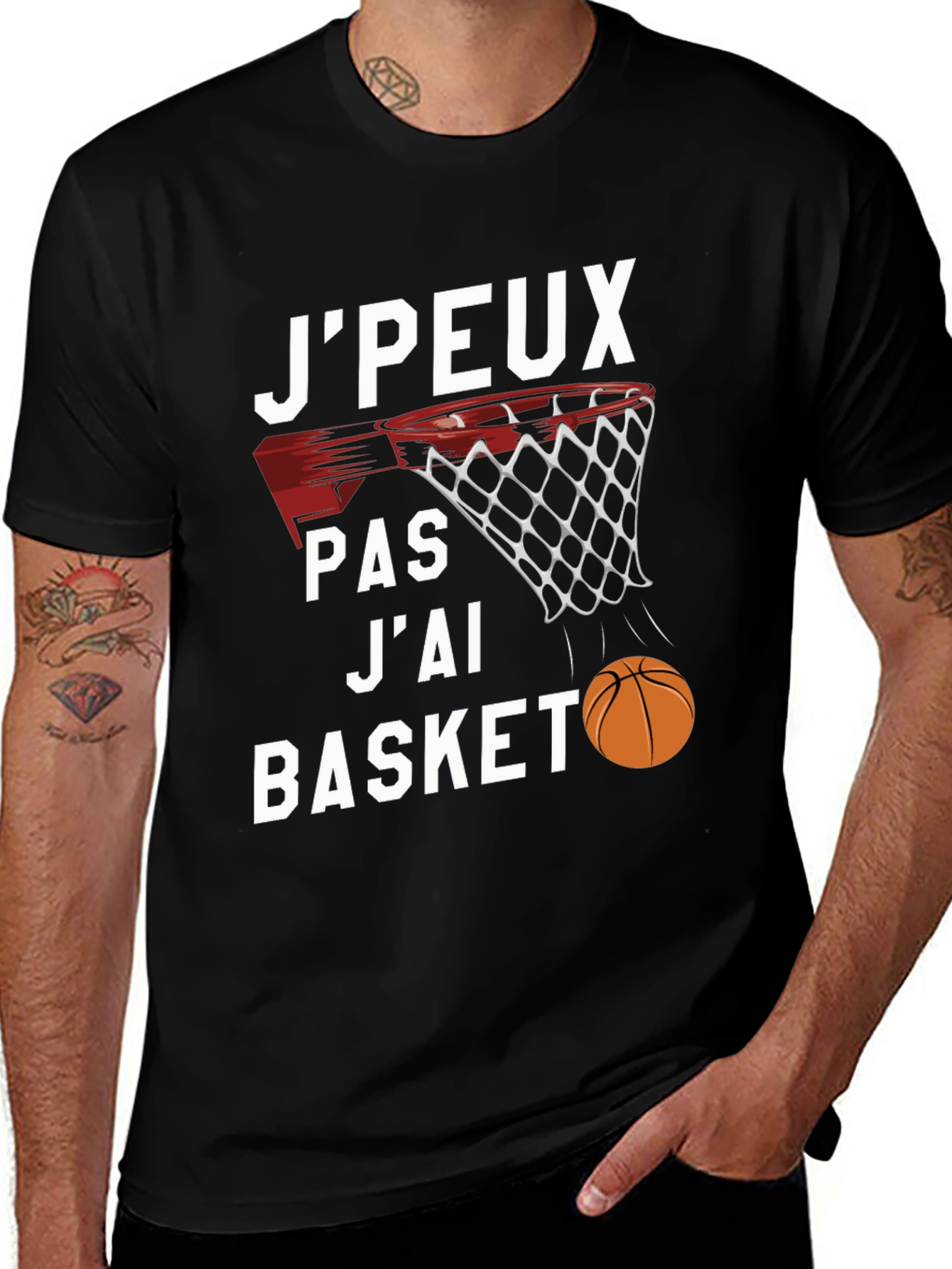 JPeux Pas Jai Basket T-Shirt