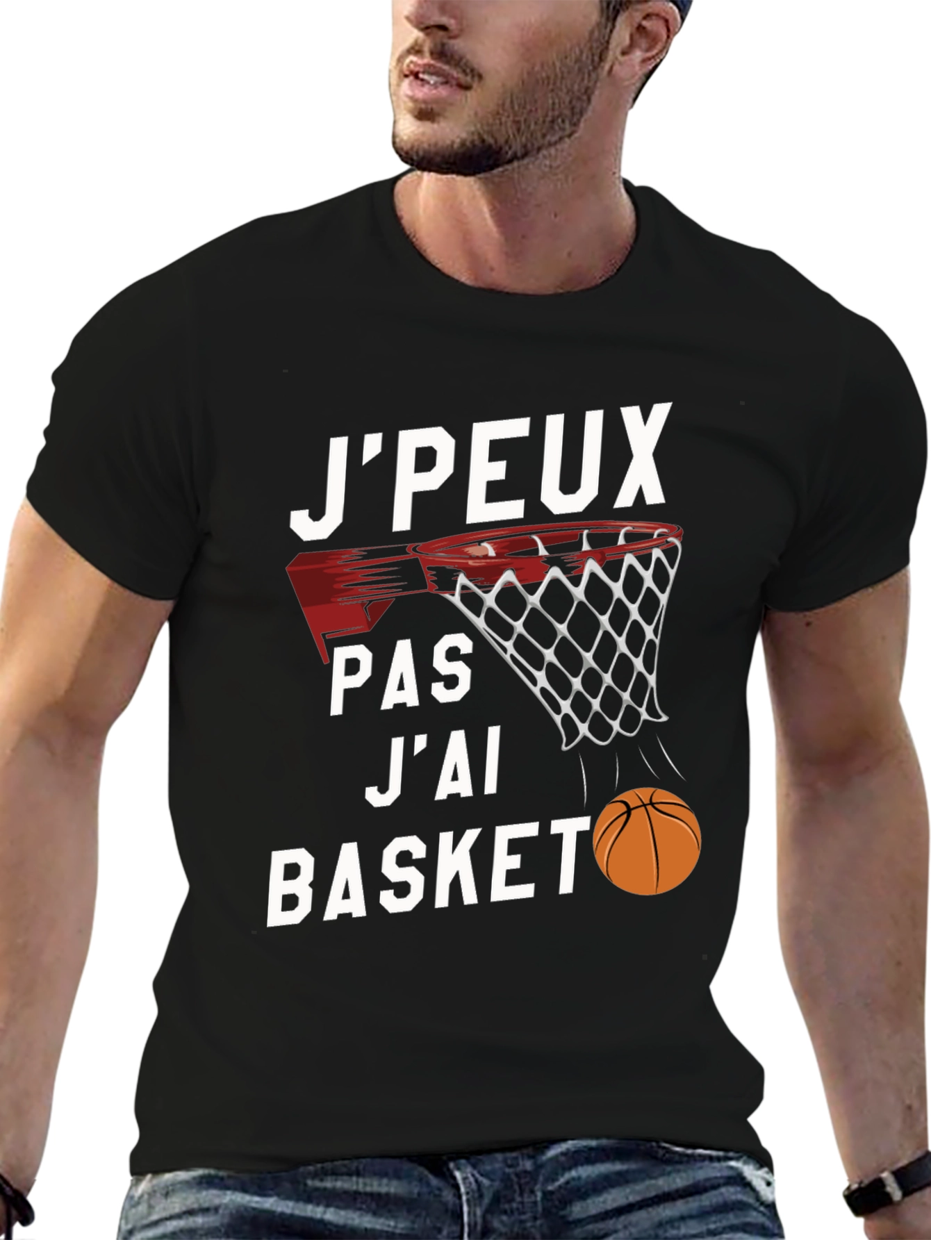 JPeux Pas Jai Basket T-Shirt