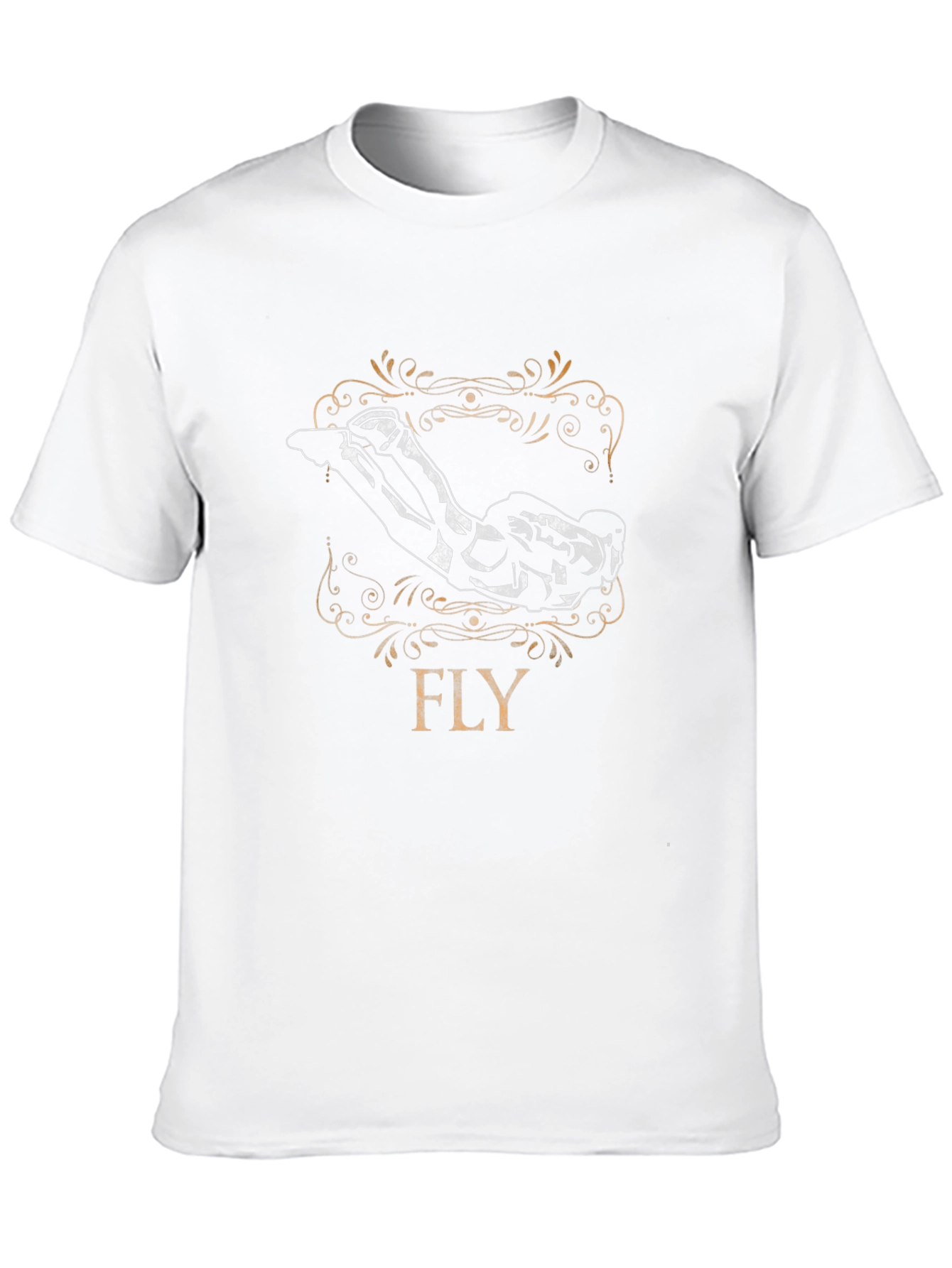Fly Graphic Black T-Shirt