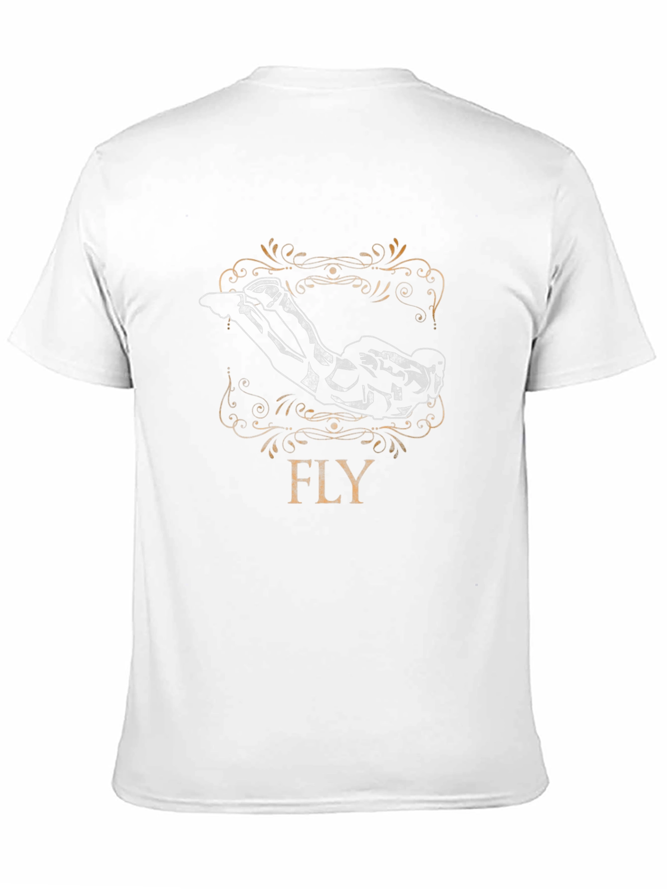 Fly Graphic Black T-Shirt
