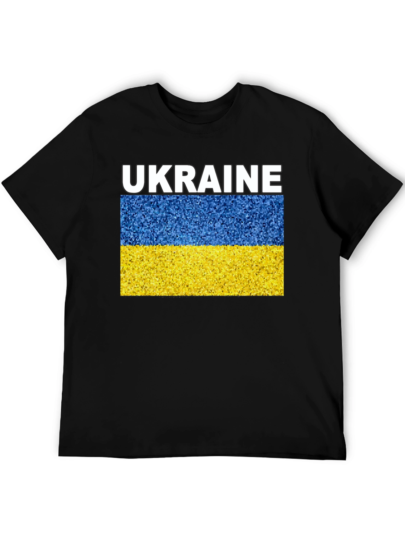 Ukraine Flag T-Shirt - Patriotic Design