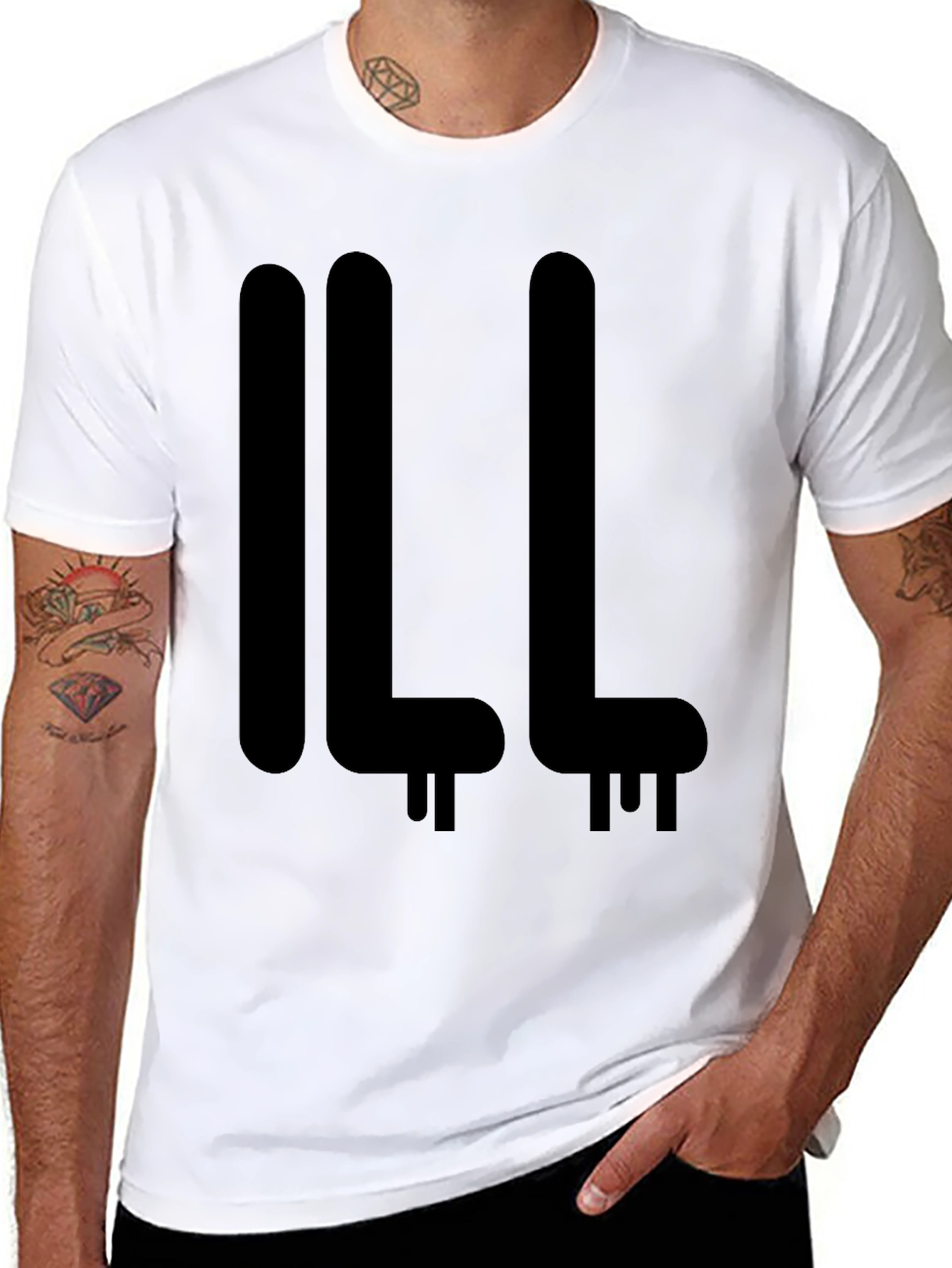 ILL Roller Skate Graphic T-Shirt