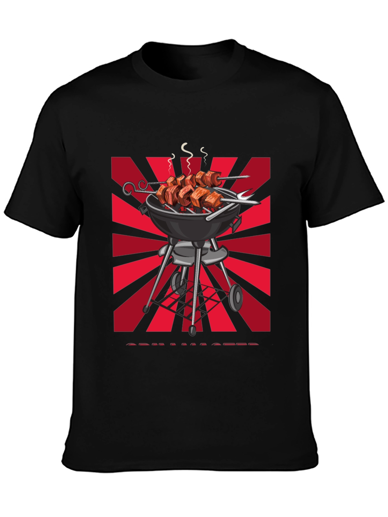 BBQ Grillmaster Graphic Tee - Grilling Season