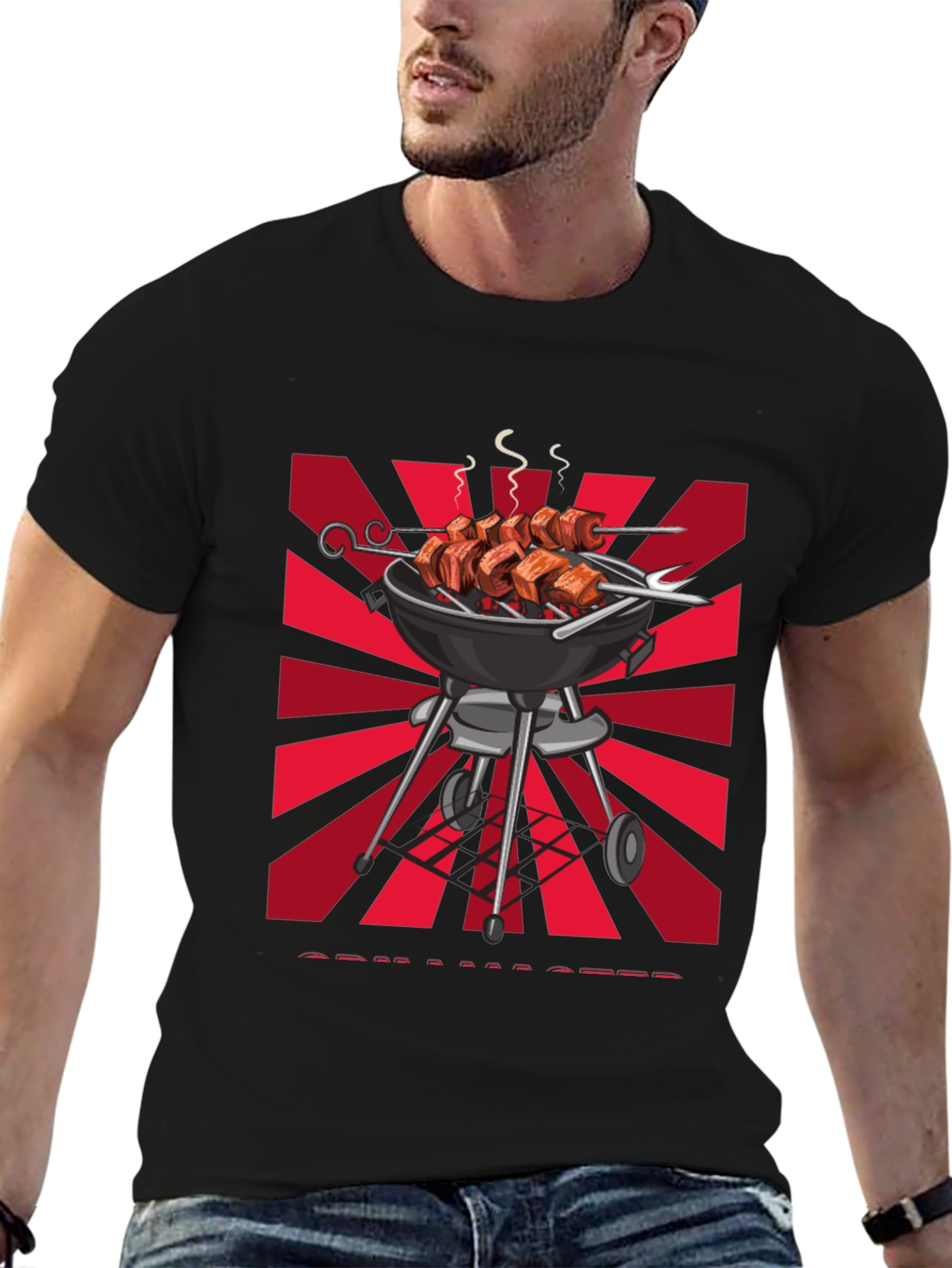 BBQ Grillmaster Graphic Tee - Grilling Season