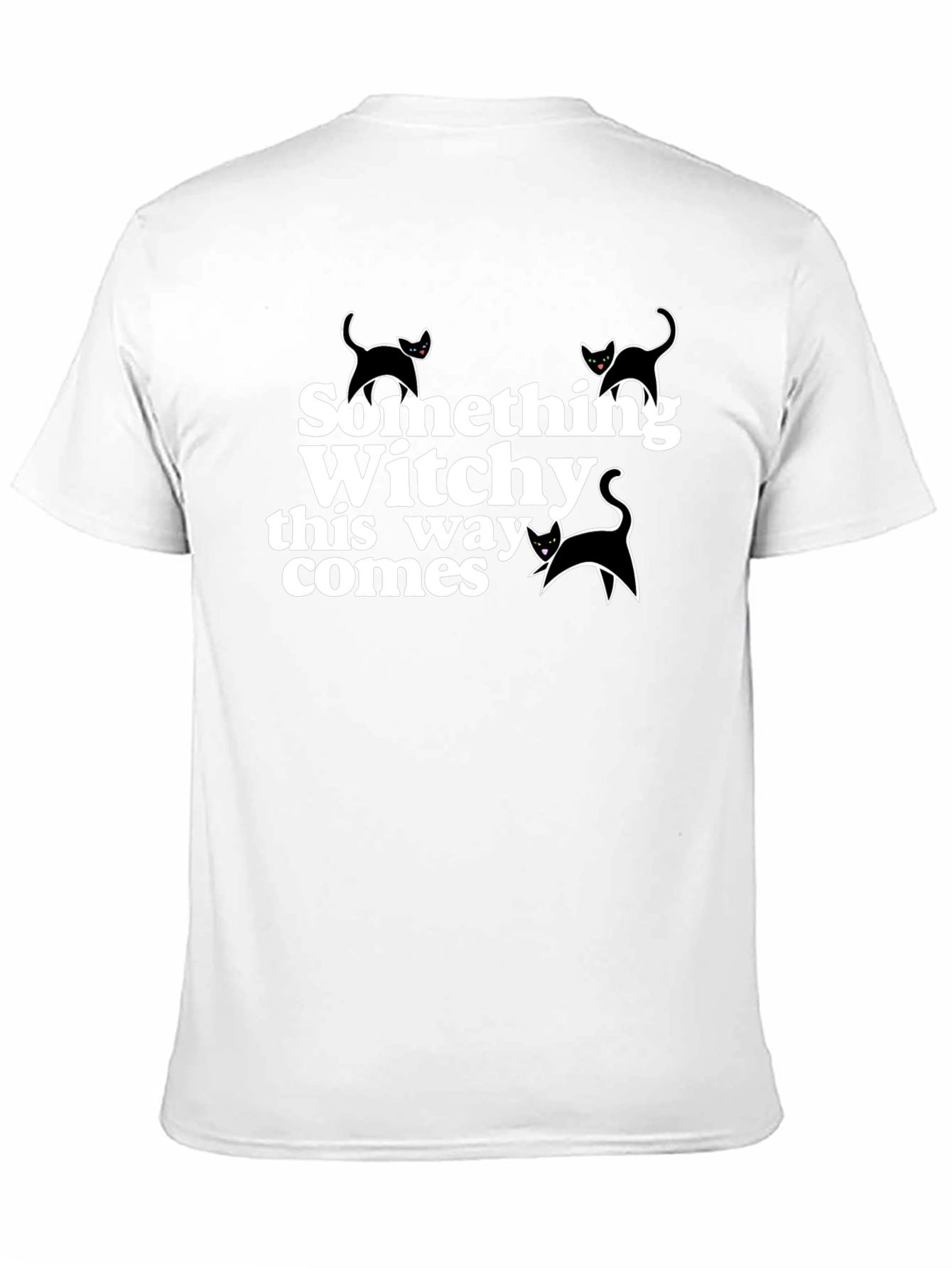 Something Witchy This Way Comes Black T-Shirt