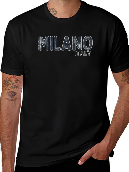 Milano Italy Graphic Tee - Soft Cotton Blend