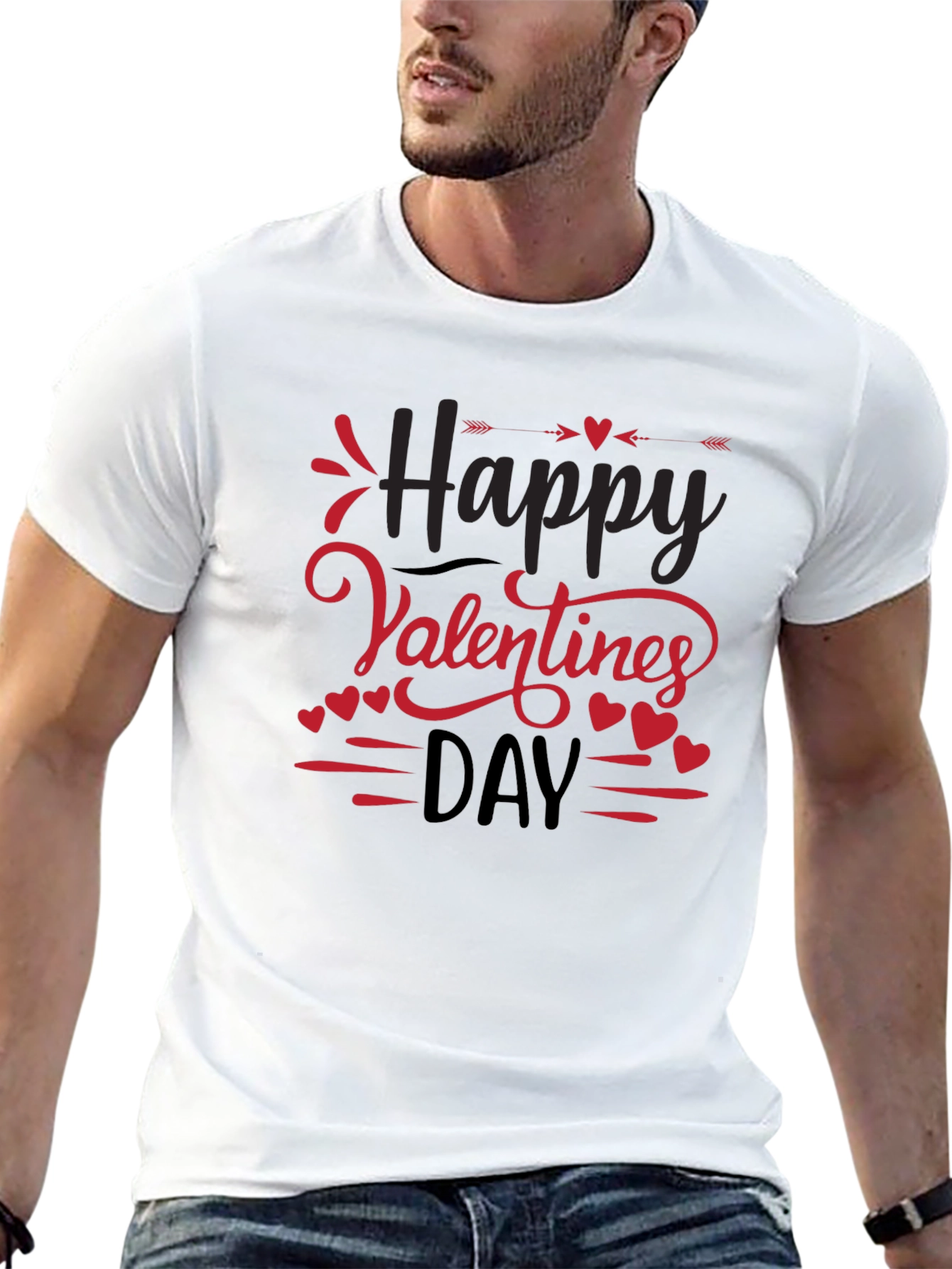 Happy Valentines Day Graphic Tee