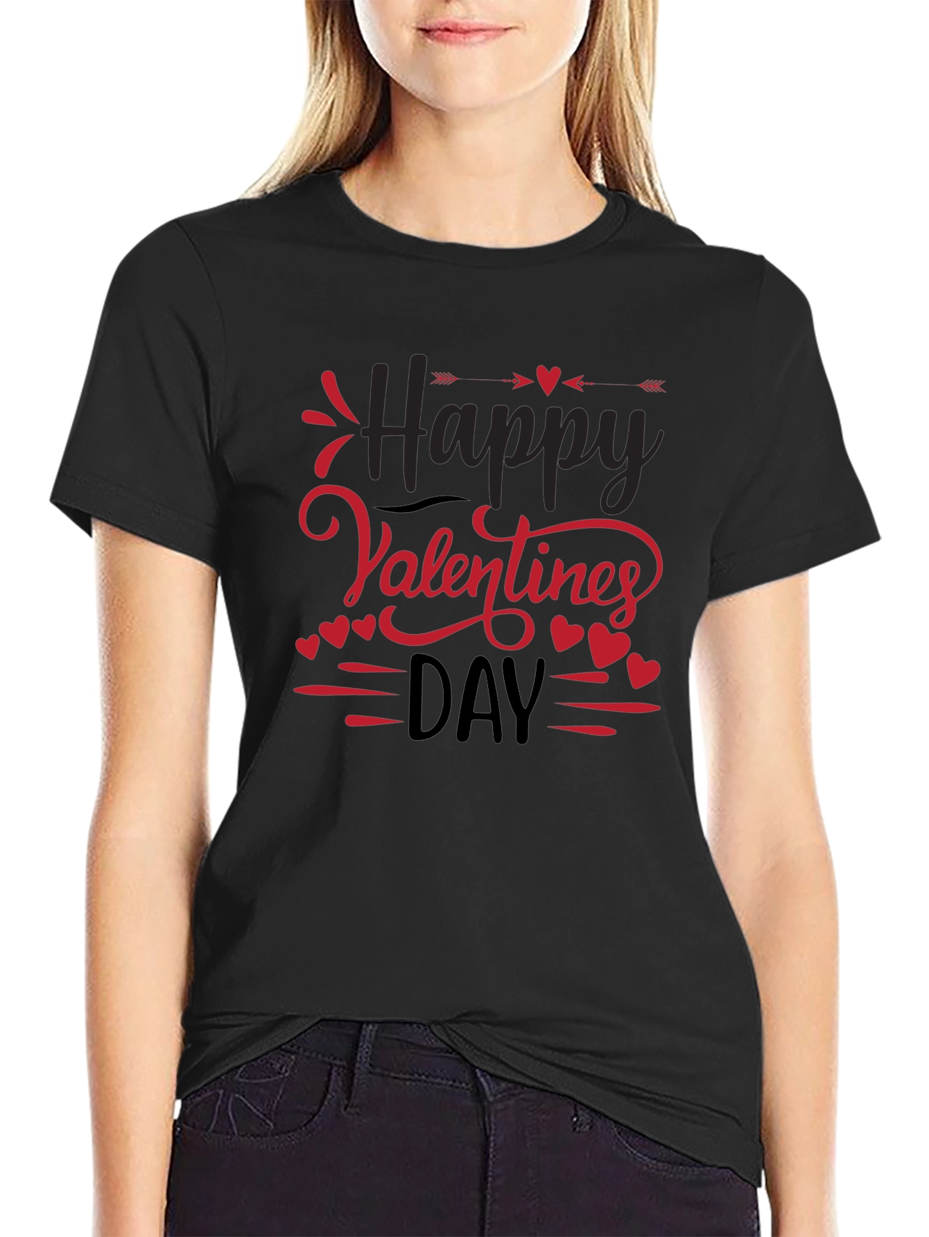 Happy Valentines Day Graphic Tee