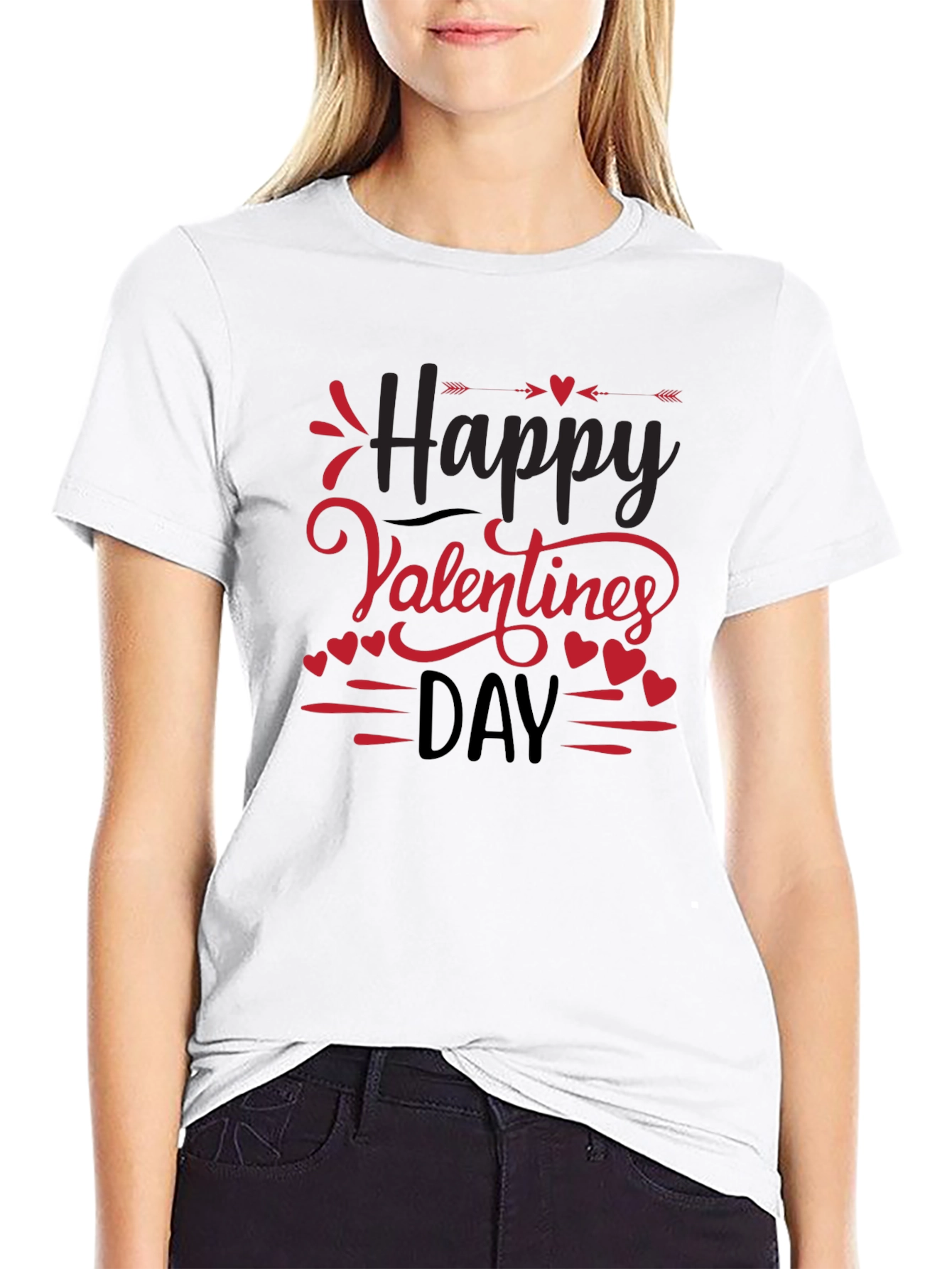 Happy Valentines Day Graphic Tee
