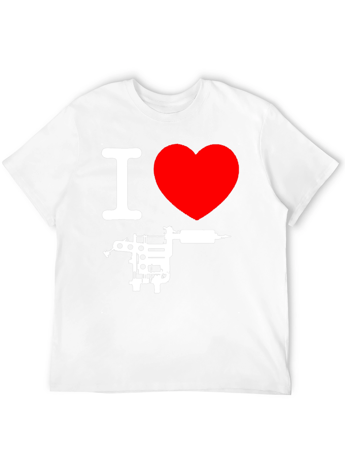 I Love Tattooing Graphic T-Shirt