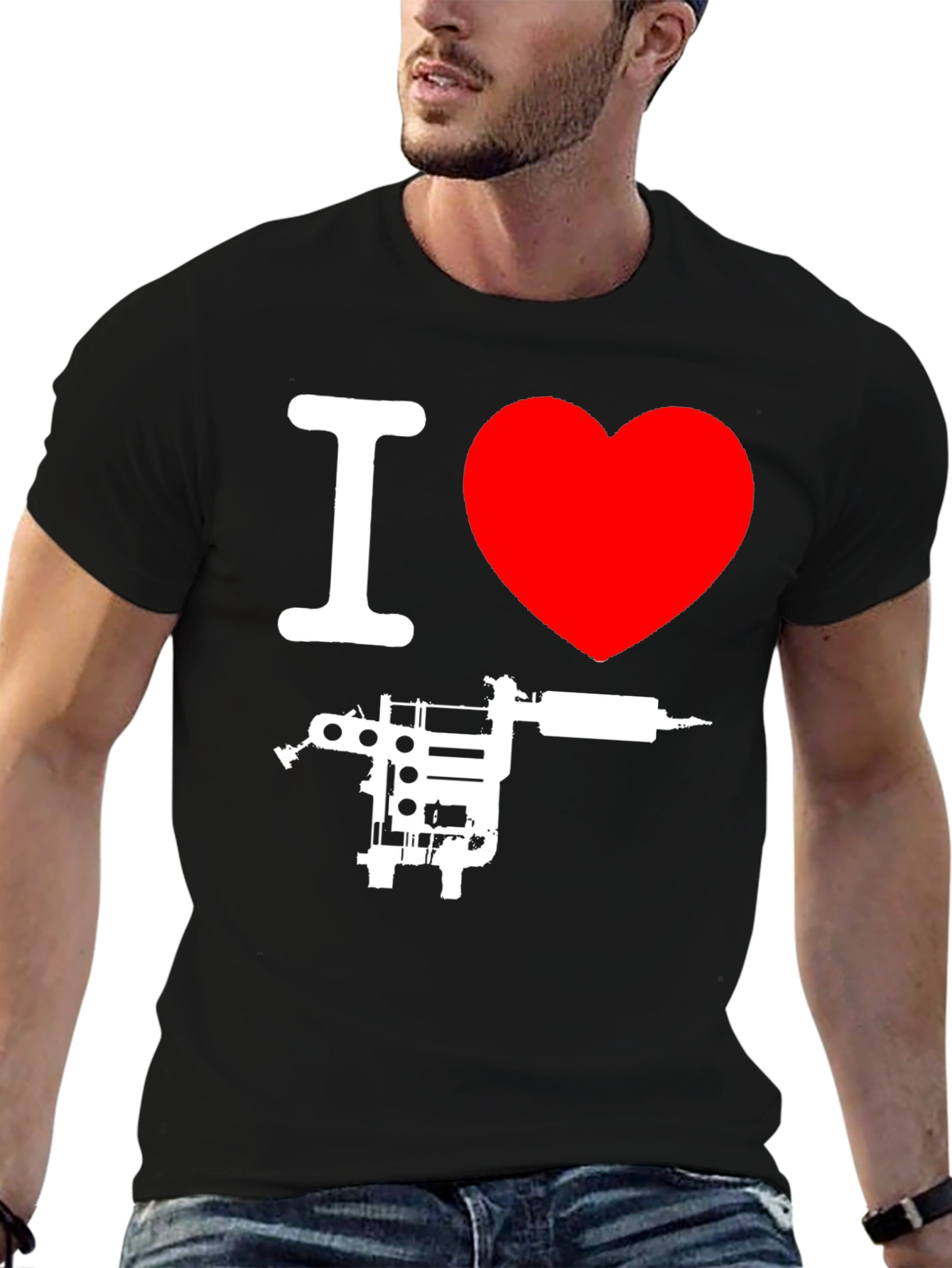I Love Tattooing Graphic T-Shirt