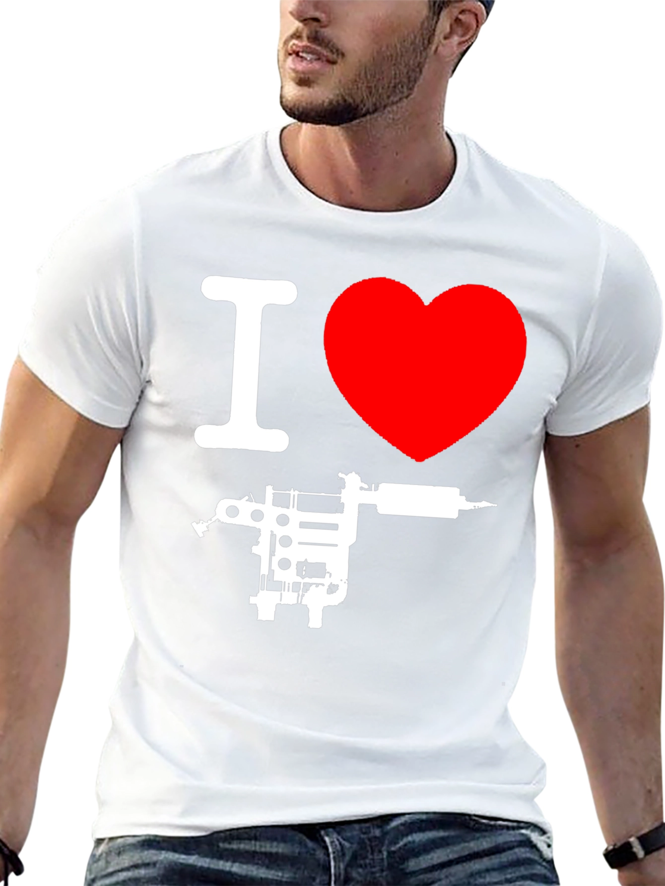 I Love Tattooing Graphic T-Shirt