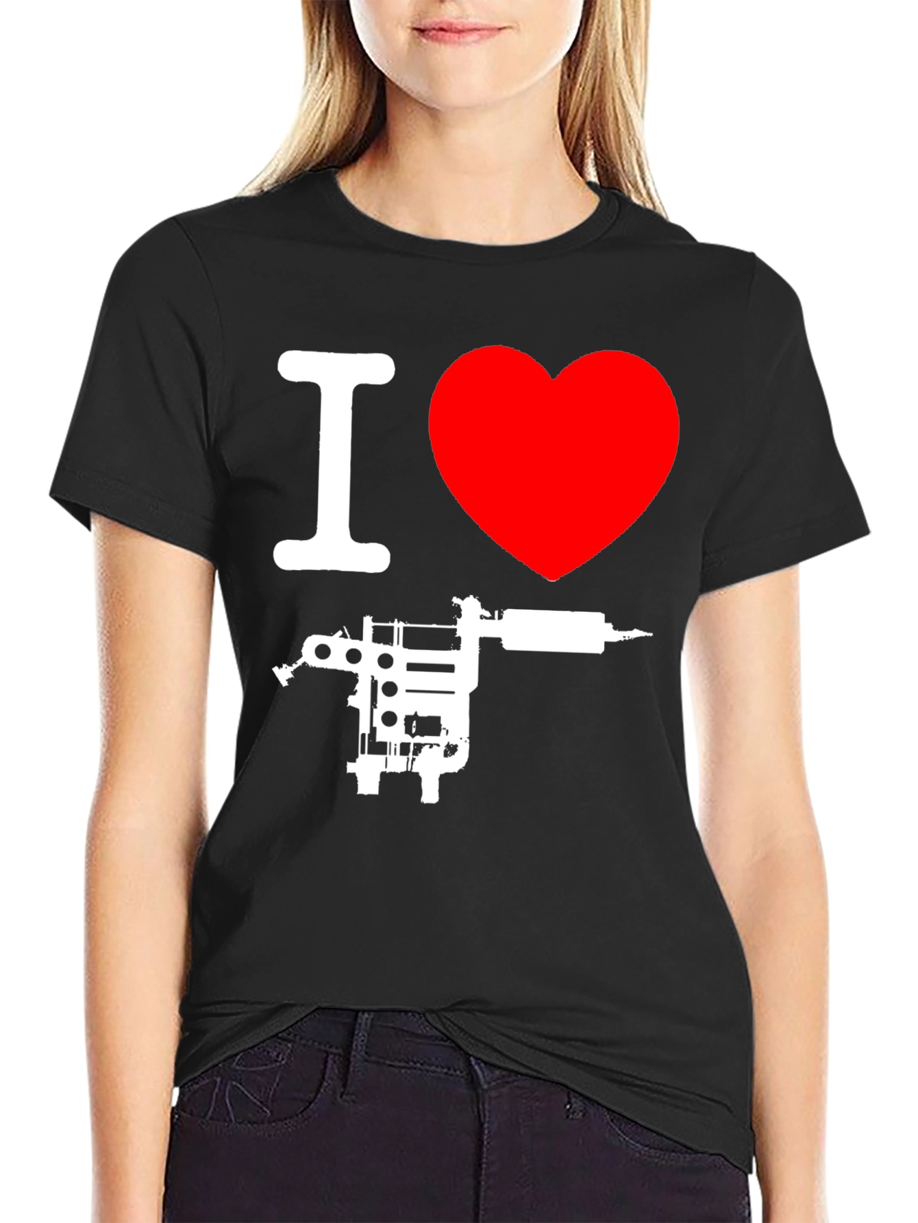 I Love Tattooing Graphic T-Shirt