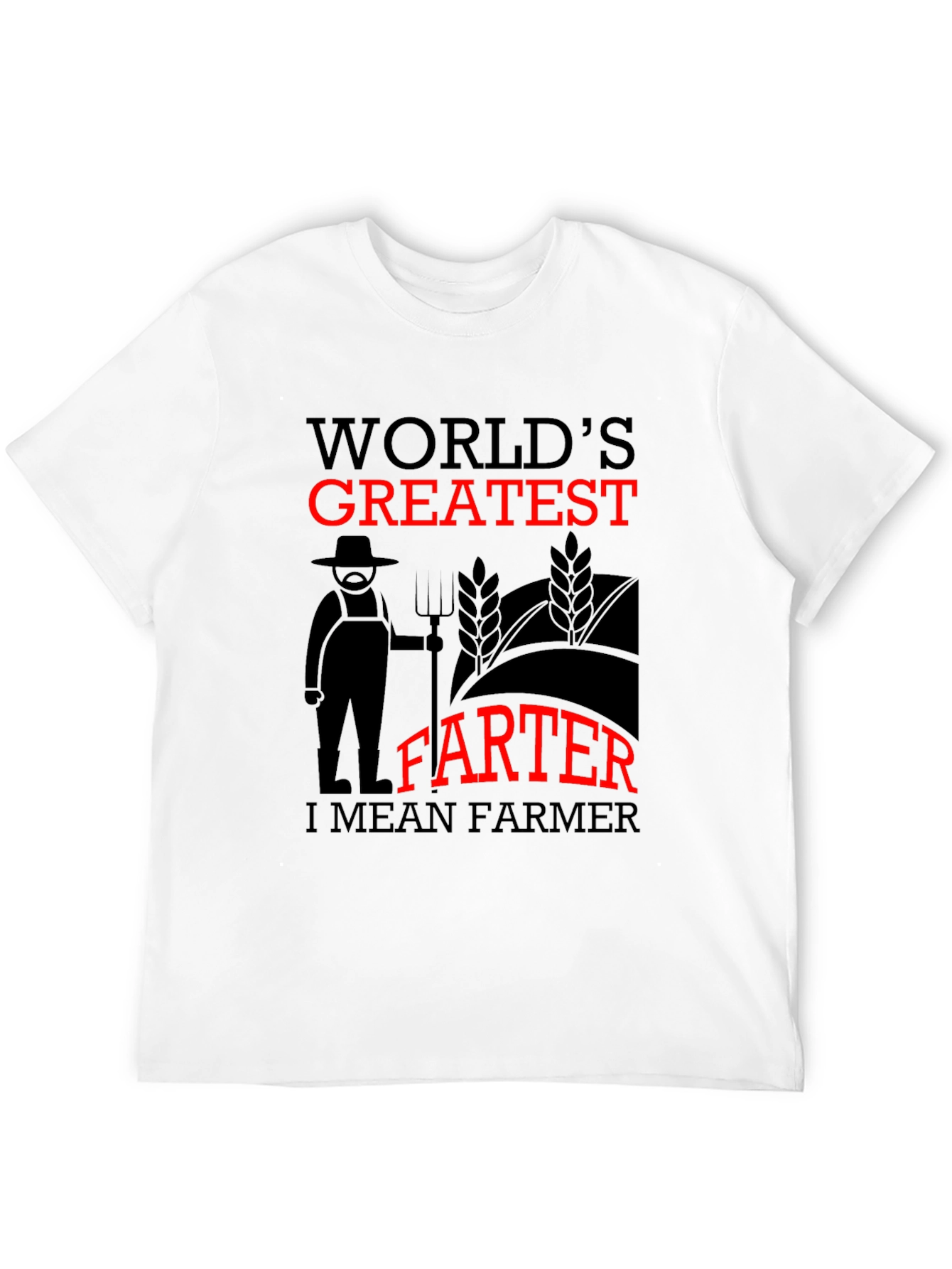 Worlds Greatest Farmer Novelty T-Shirt