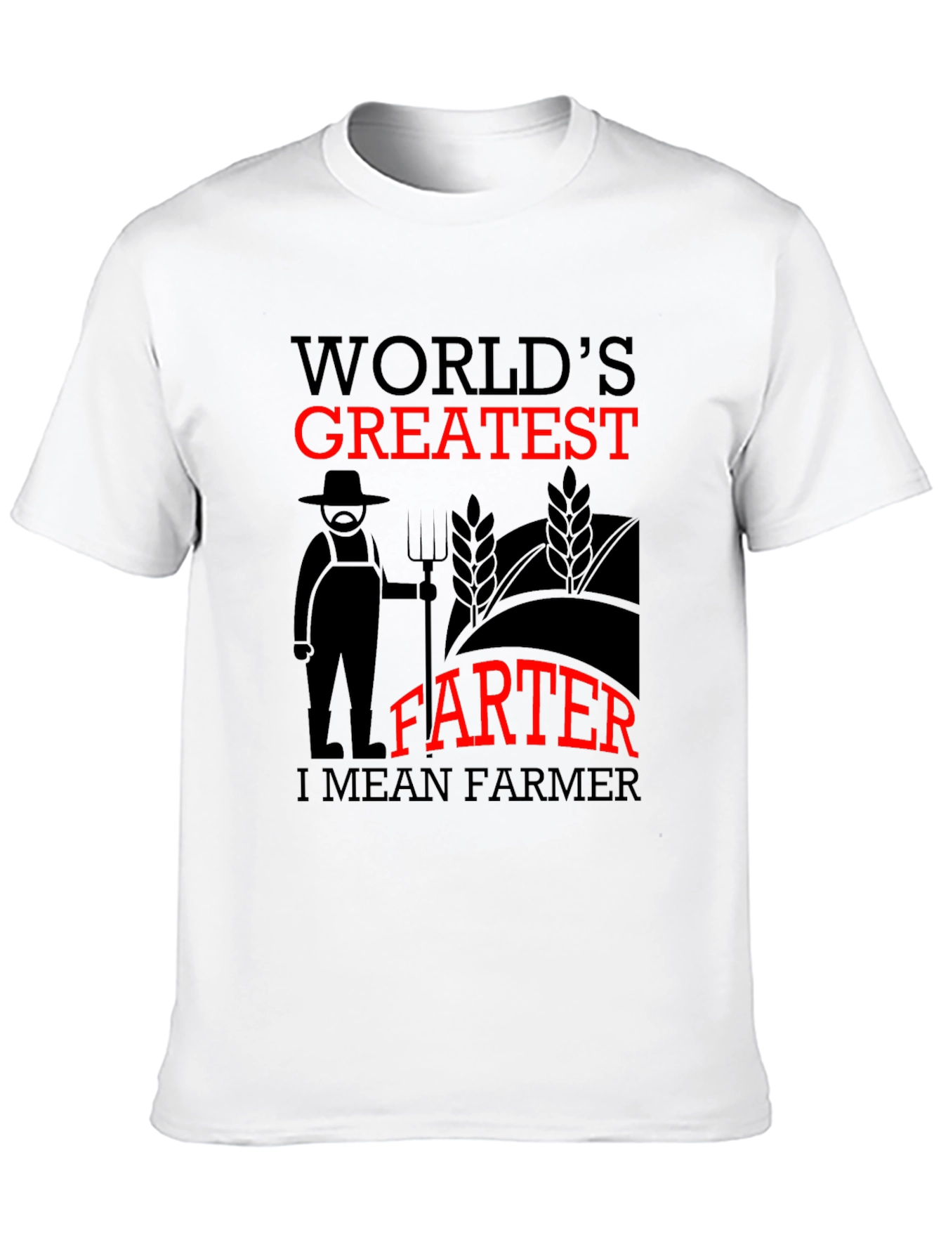Worlds Greatest Farmer Novelty T-Shirt
