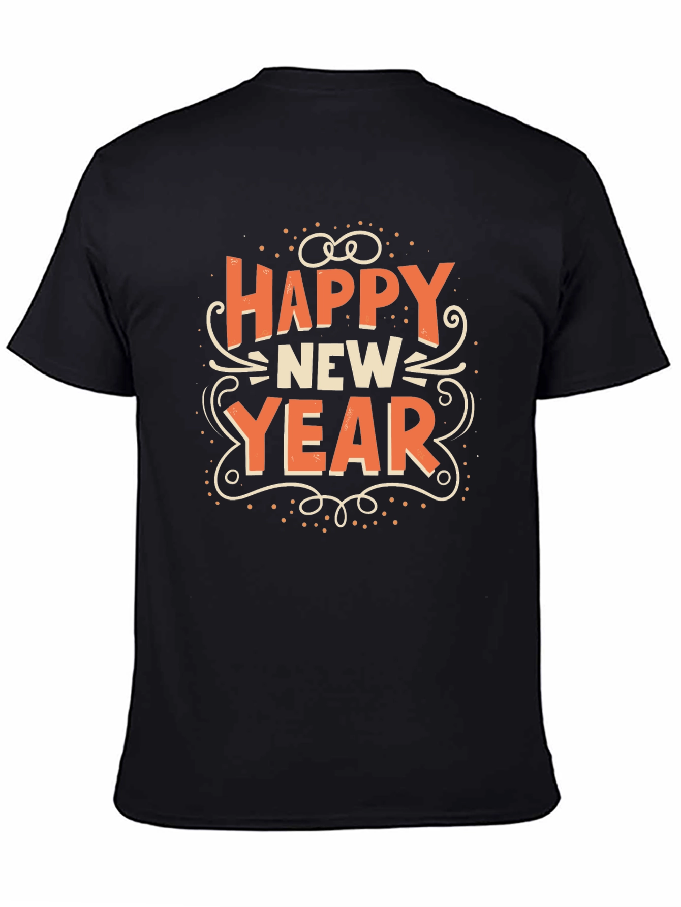 Happy New Year Graphic T-Shirt - Stylish Holiday Apparel