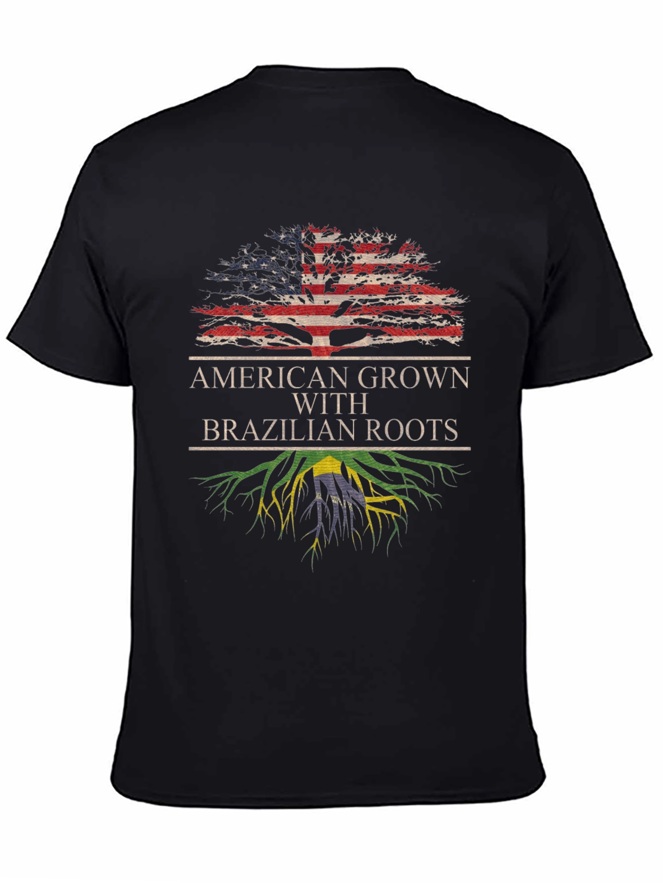 American Grown with Brazilian Roots T-Shirt