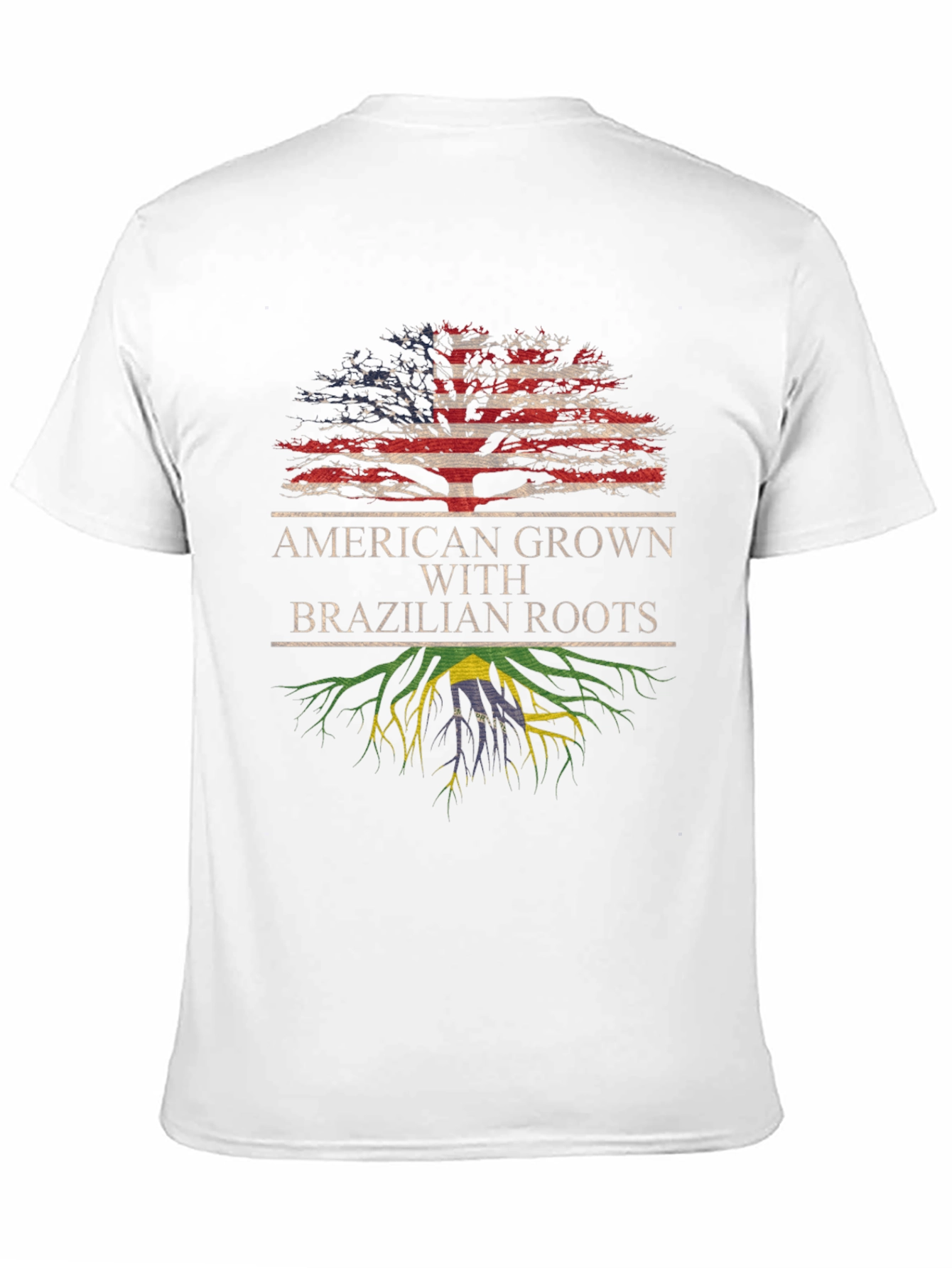 American Grown with Brazilian Roots T-Shirt