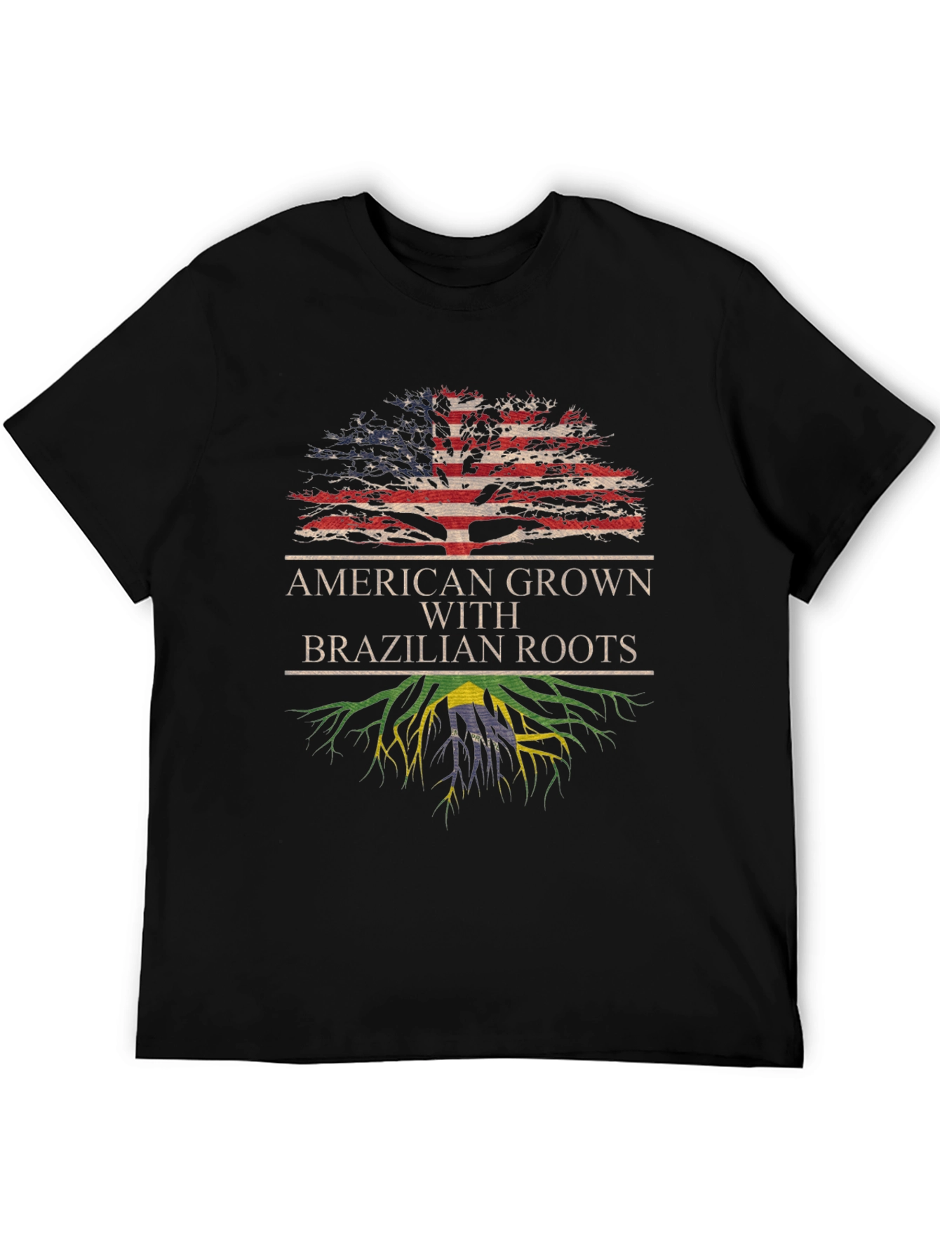 American Grown with Brazilian Roots T-Shirt