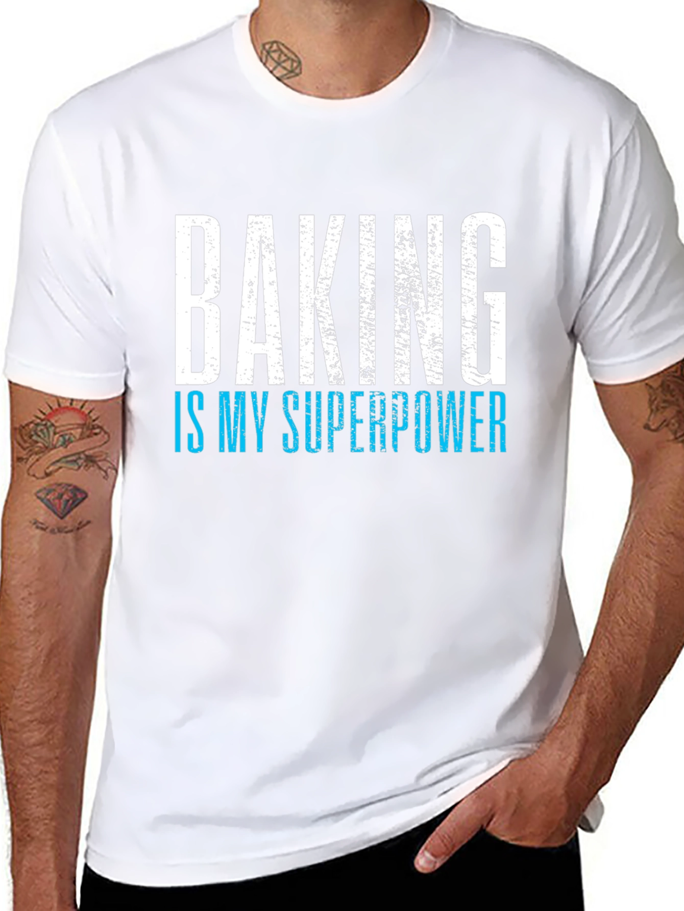 Baking Is My Superpower T-Shirt - Funny Baker Tee