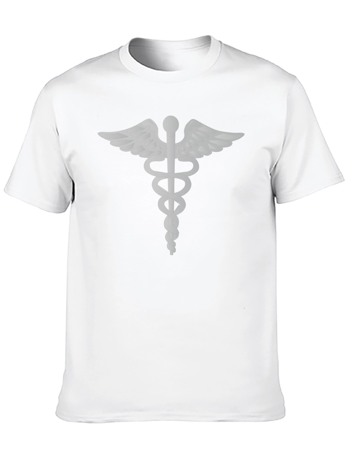 Caduceus Symbol Black T-Shirt