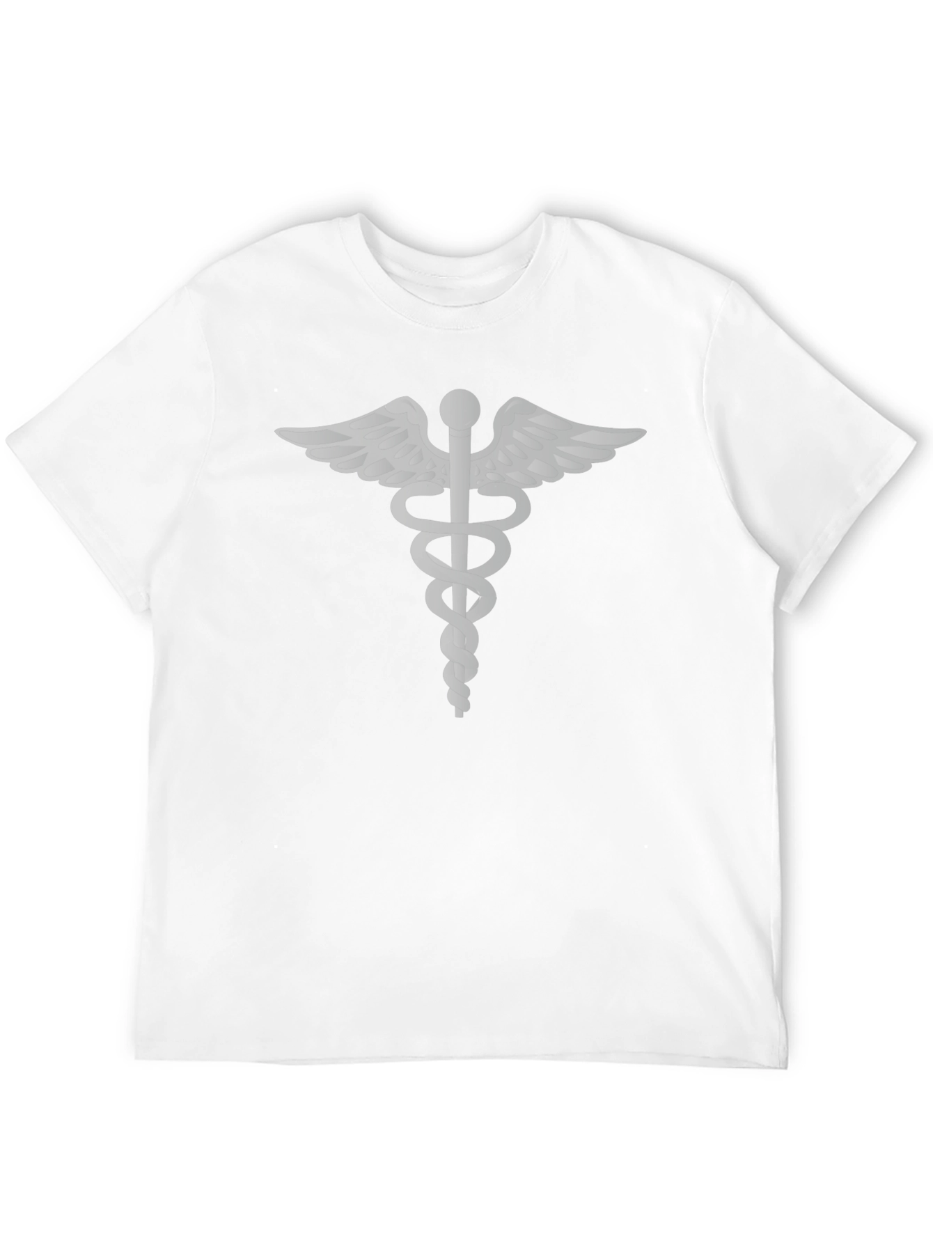 Caduceus Symbol Black T-Shirt