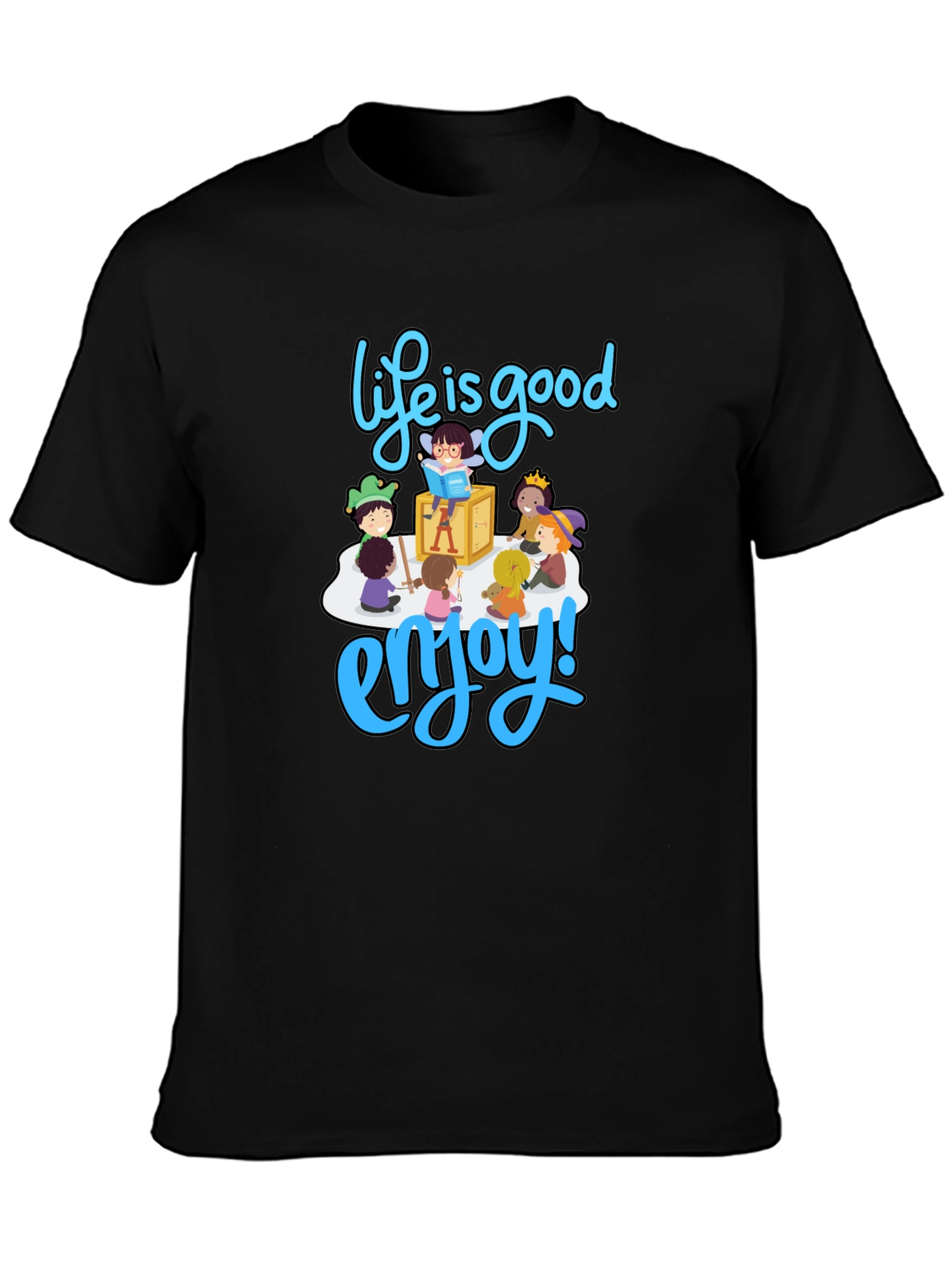 Life is Good T-Shirt - Enjoy Graphic Print