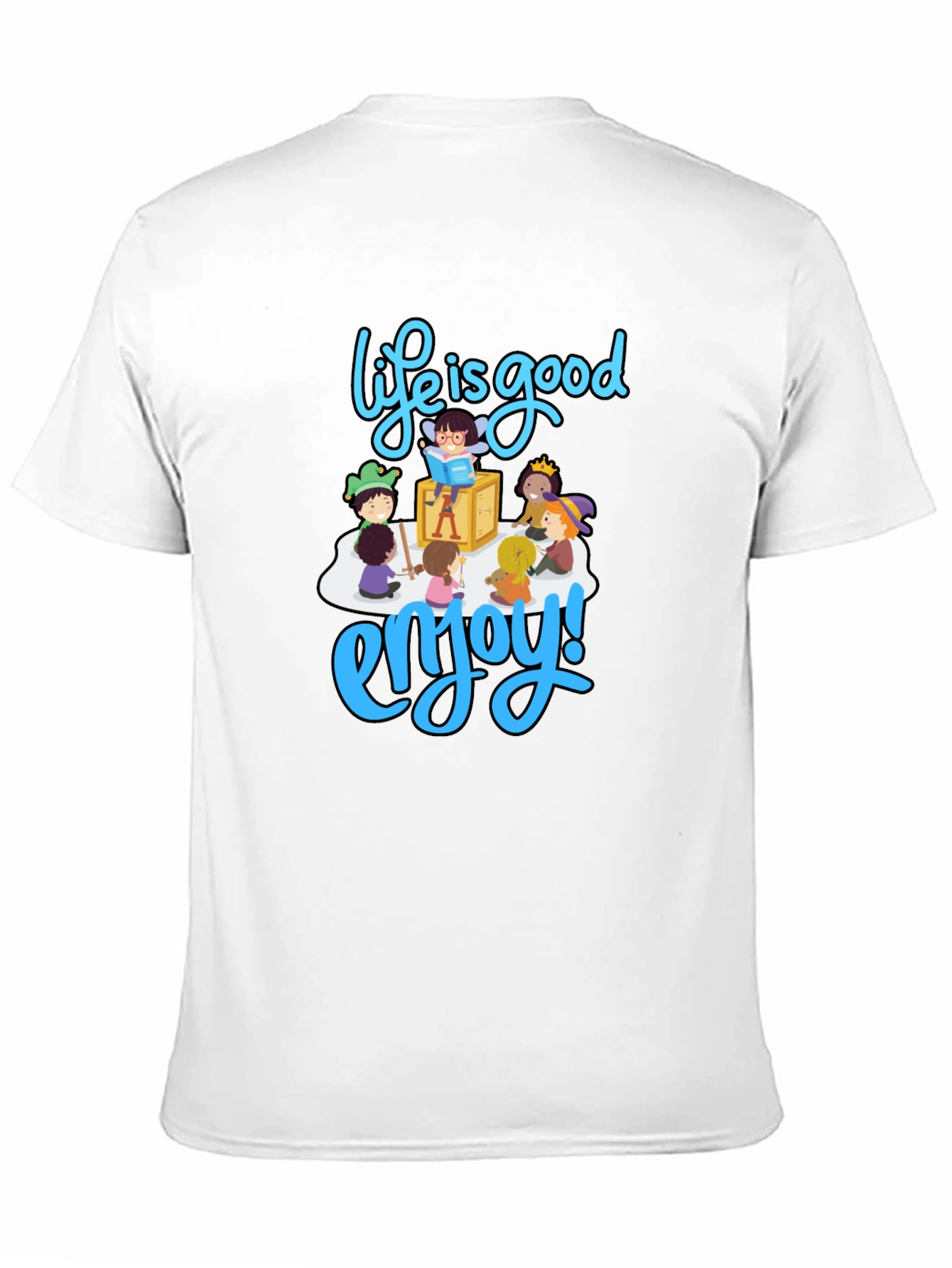 Life is Good T-Shirt - Enjoy Graphic Print