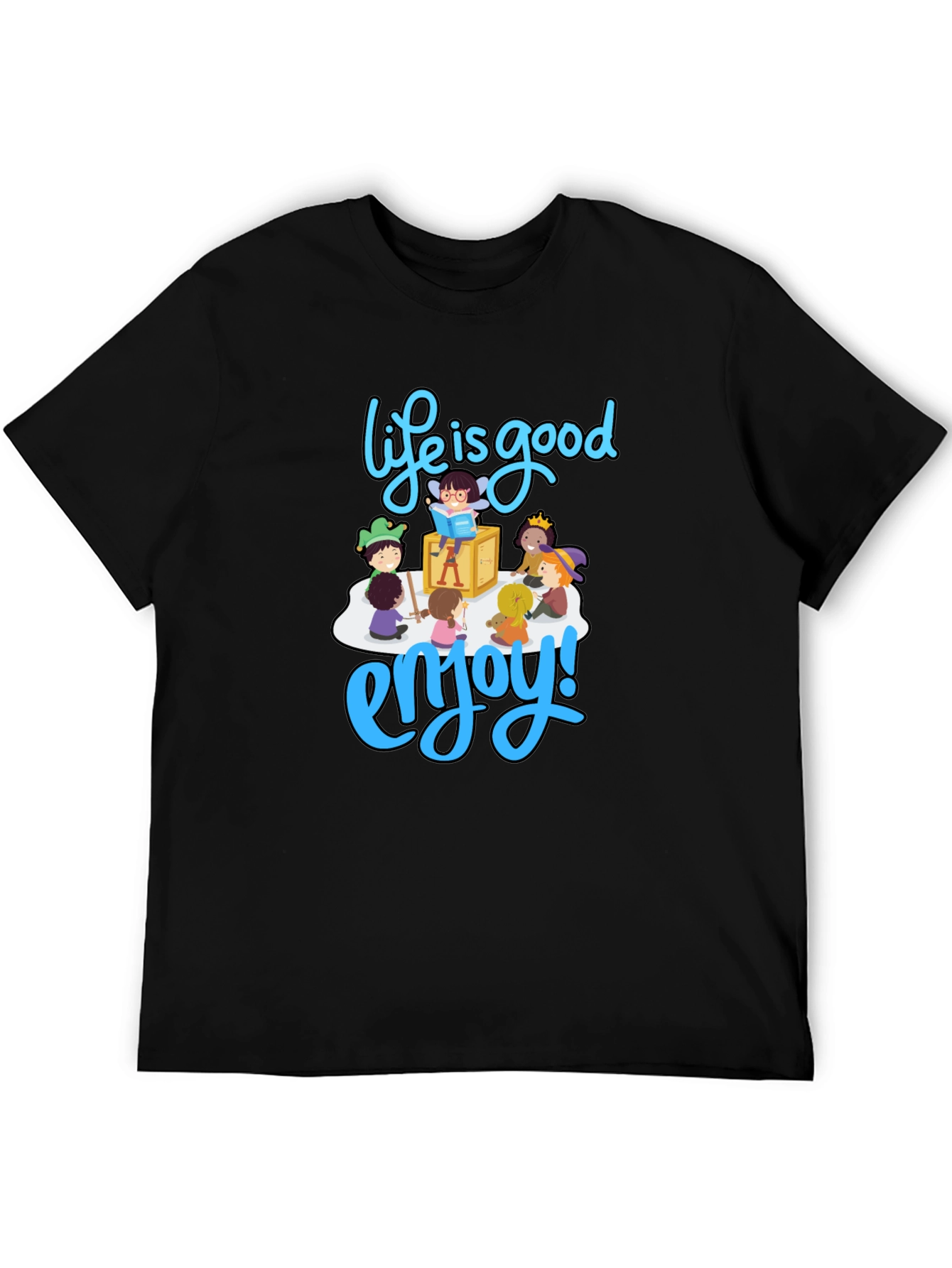 Life is Good T-Shirt - Enjoy Graphic Print