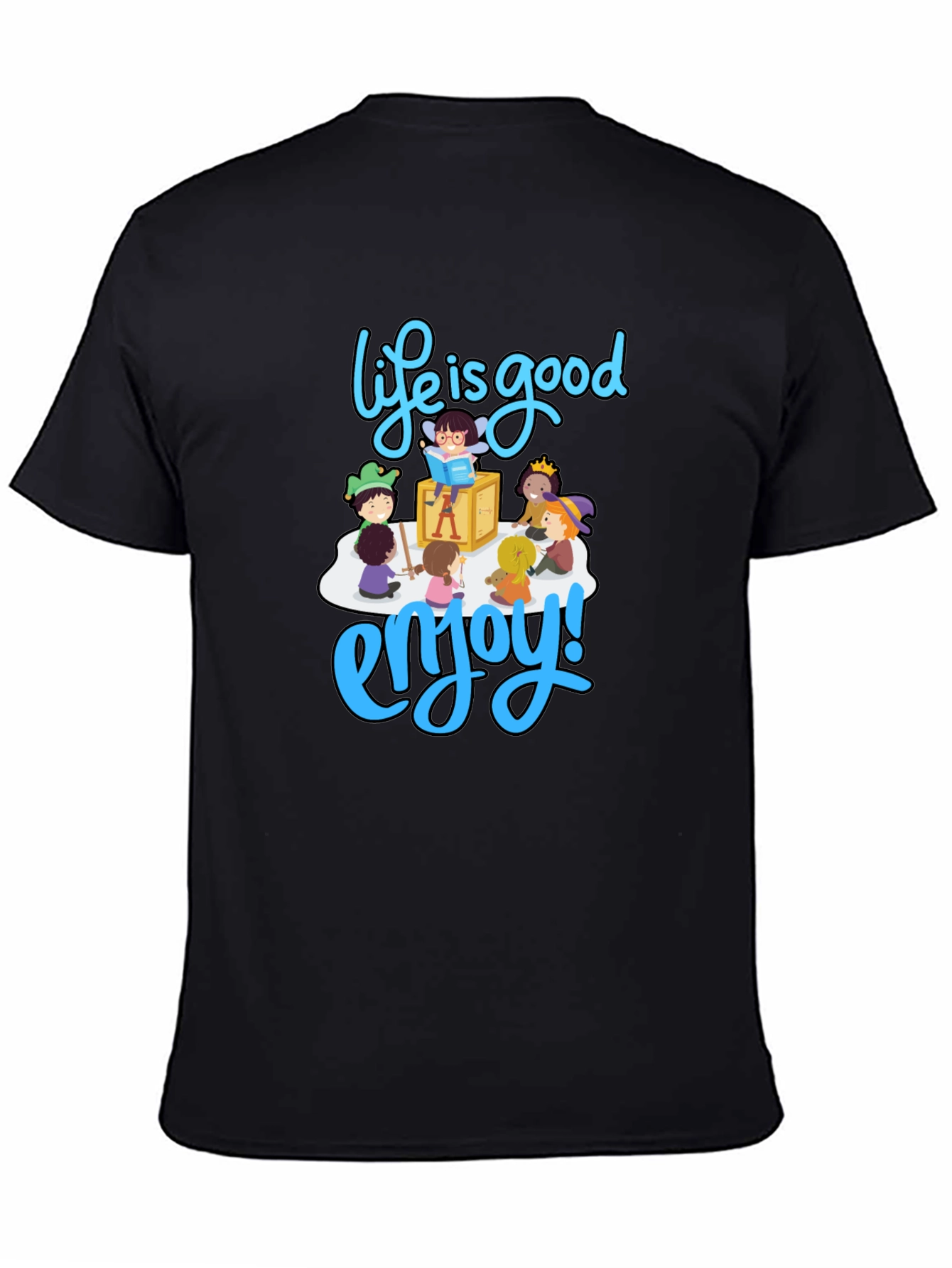 Life is Good T-Shirt - Enjoy Graphic Print