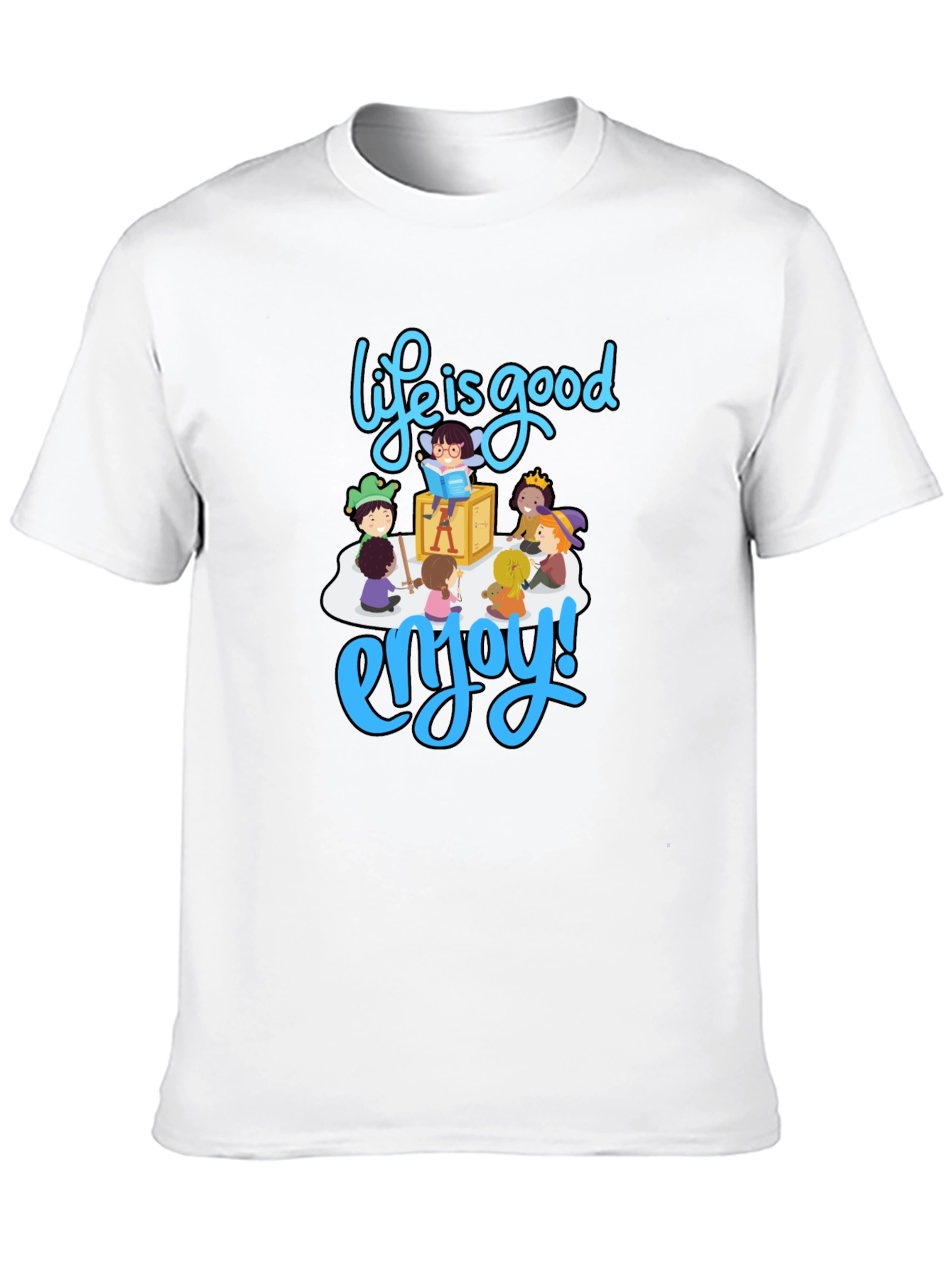 Life is Good T-Shirt - Enjoy Graphic Print