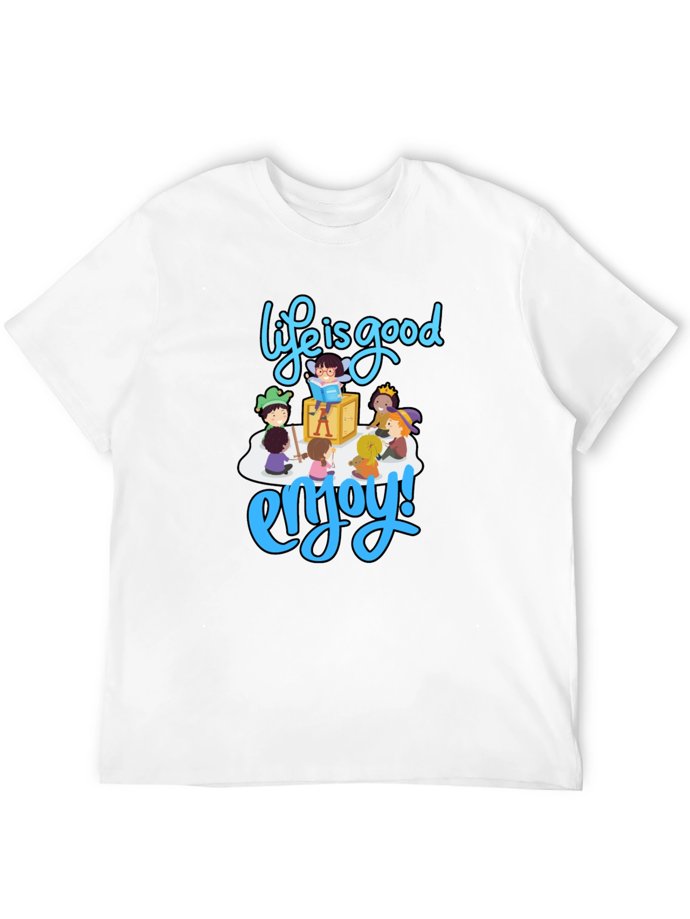Life is Good T-Shirt - Enjoy Graphic Print