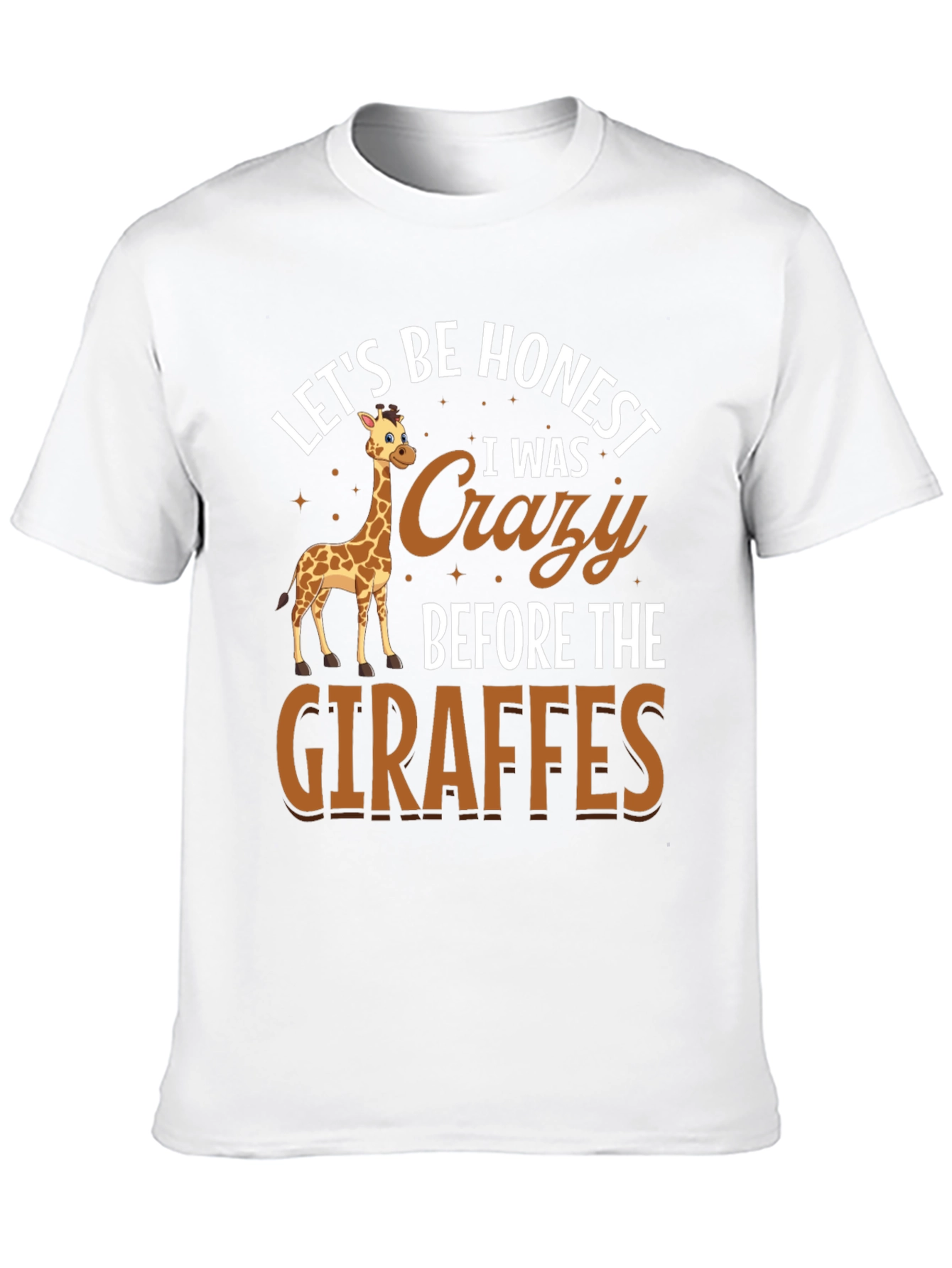 Crazy About Giraffes Tee