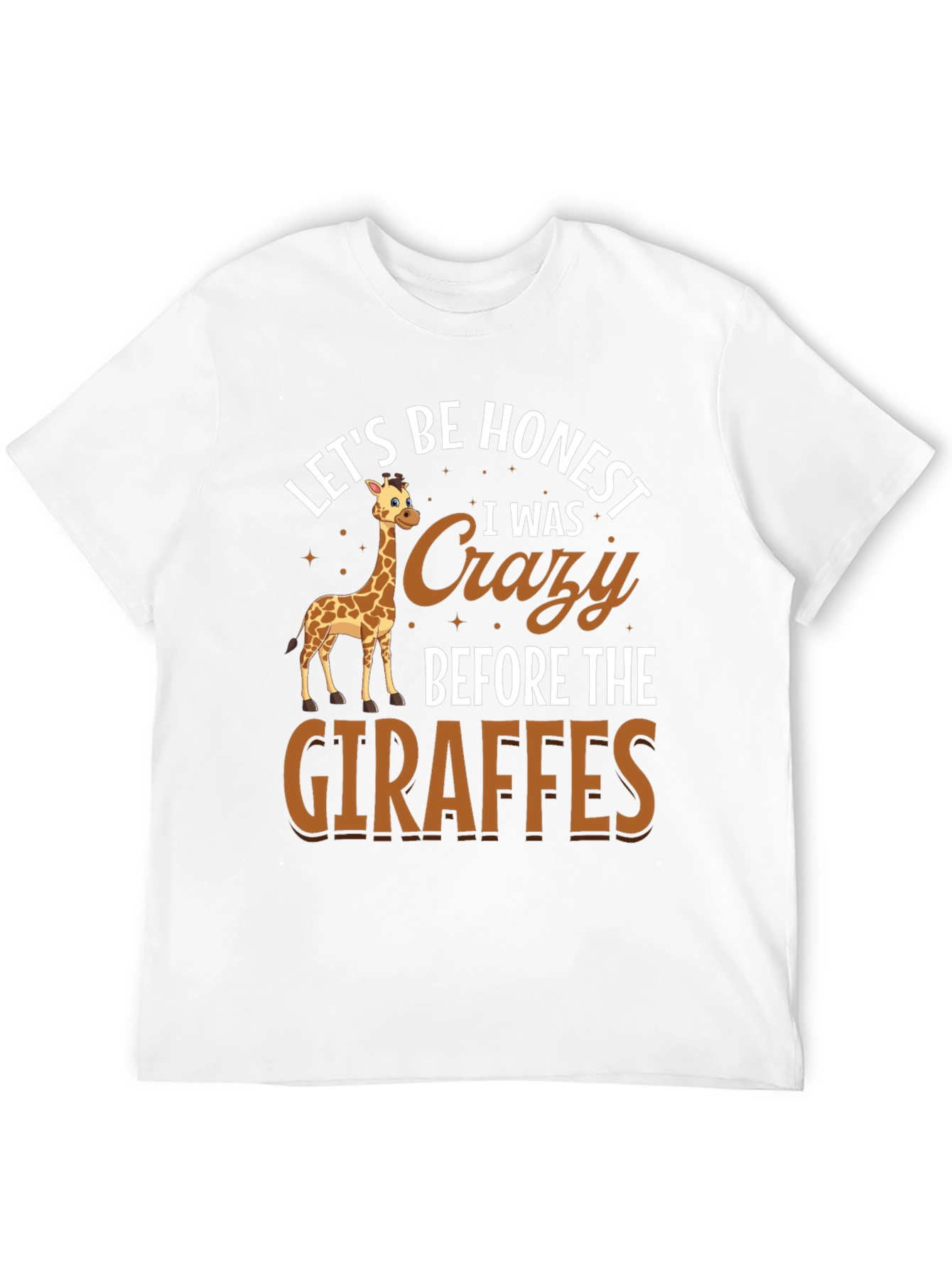 Crazy About Giraffes Tee