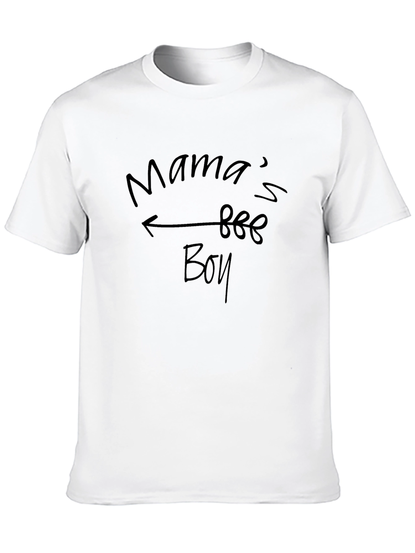 Mamas Boy Graphic Tee - Soft Cotton Comfort