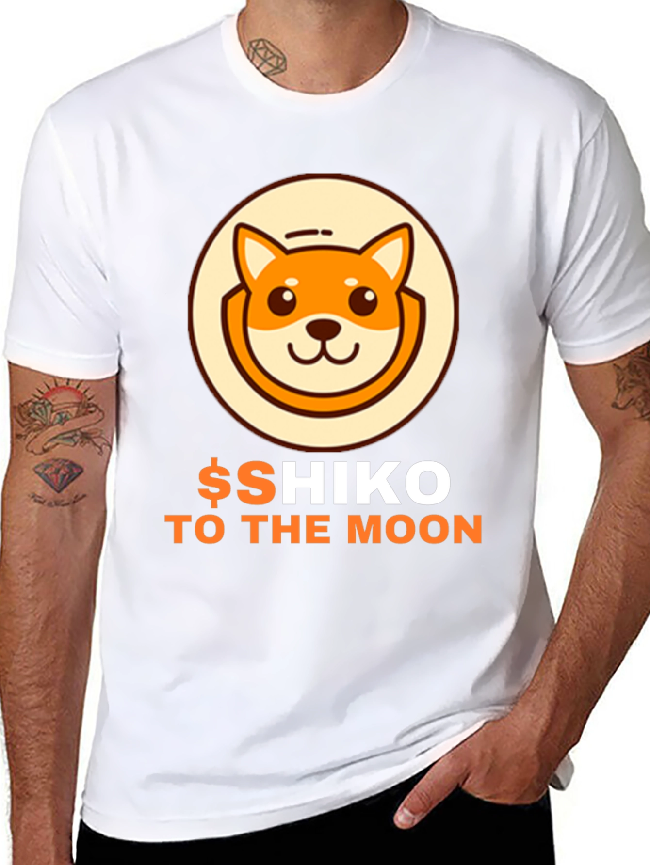 Shiko Crypto T-Shirt - To the Moon!