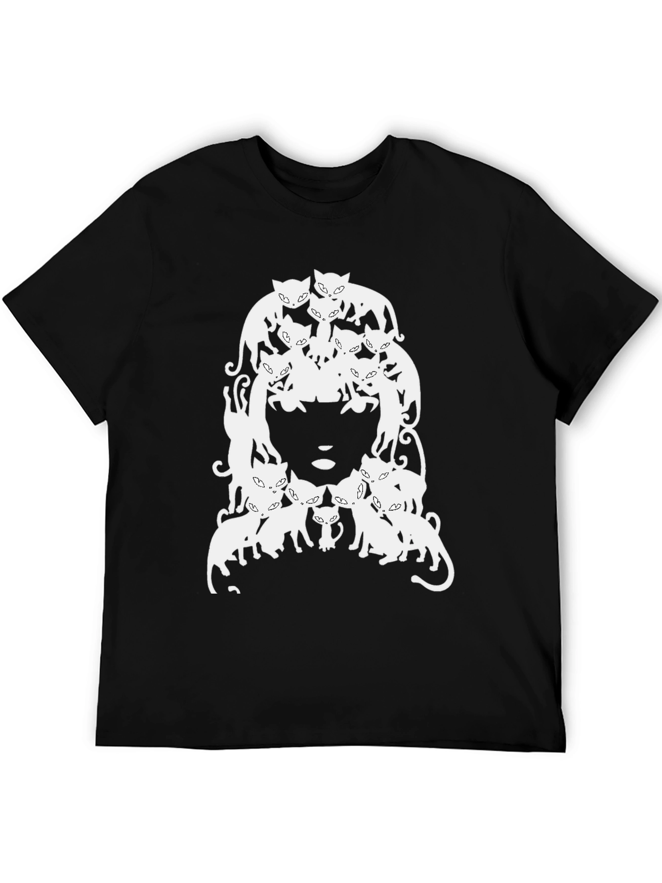 Cat Lady T-Shirt Whimsical Graphic Tee