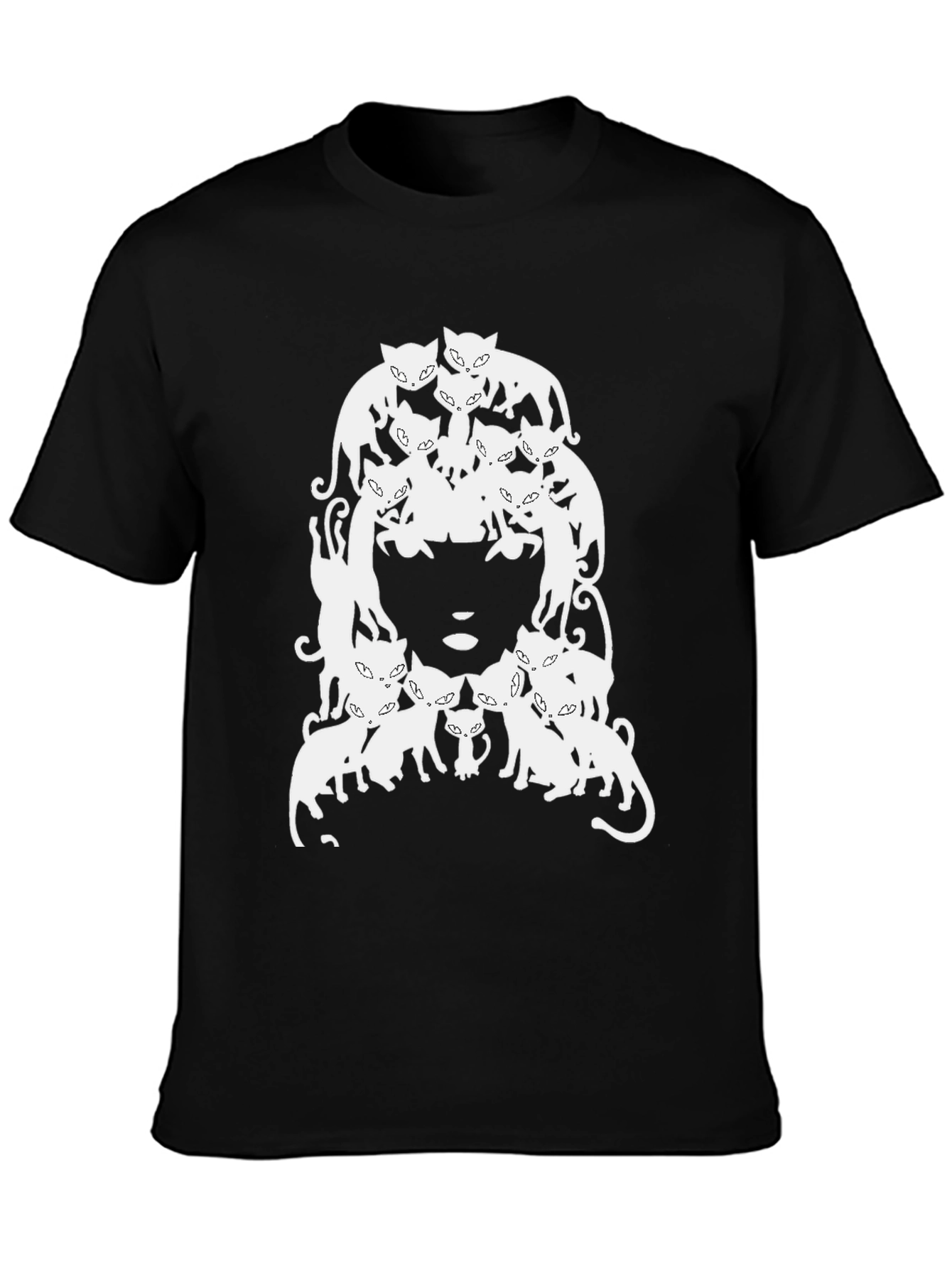 Cat Lady T-Shirt Whimsical Graphic Tee